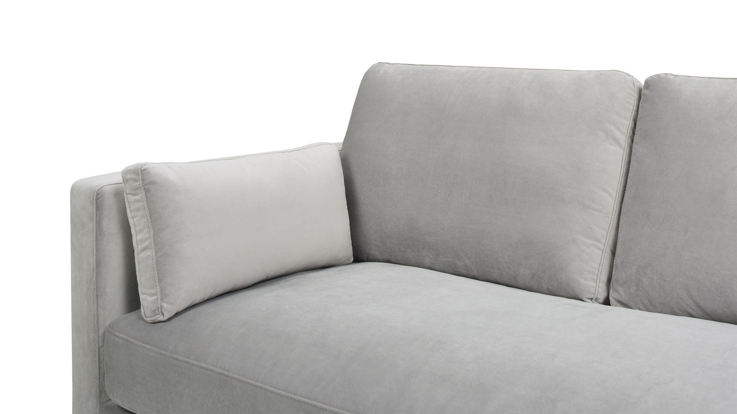 Jennifer Taylor Home Knox Knox Sofa, Opal Gray, large
