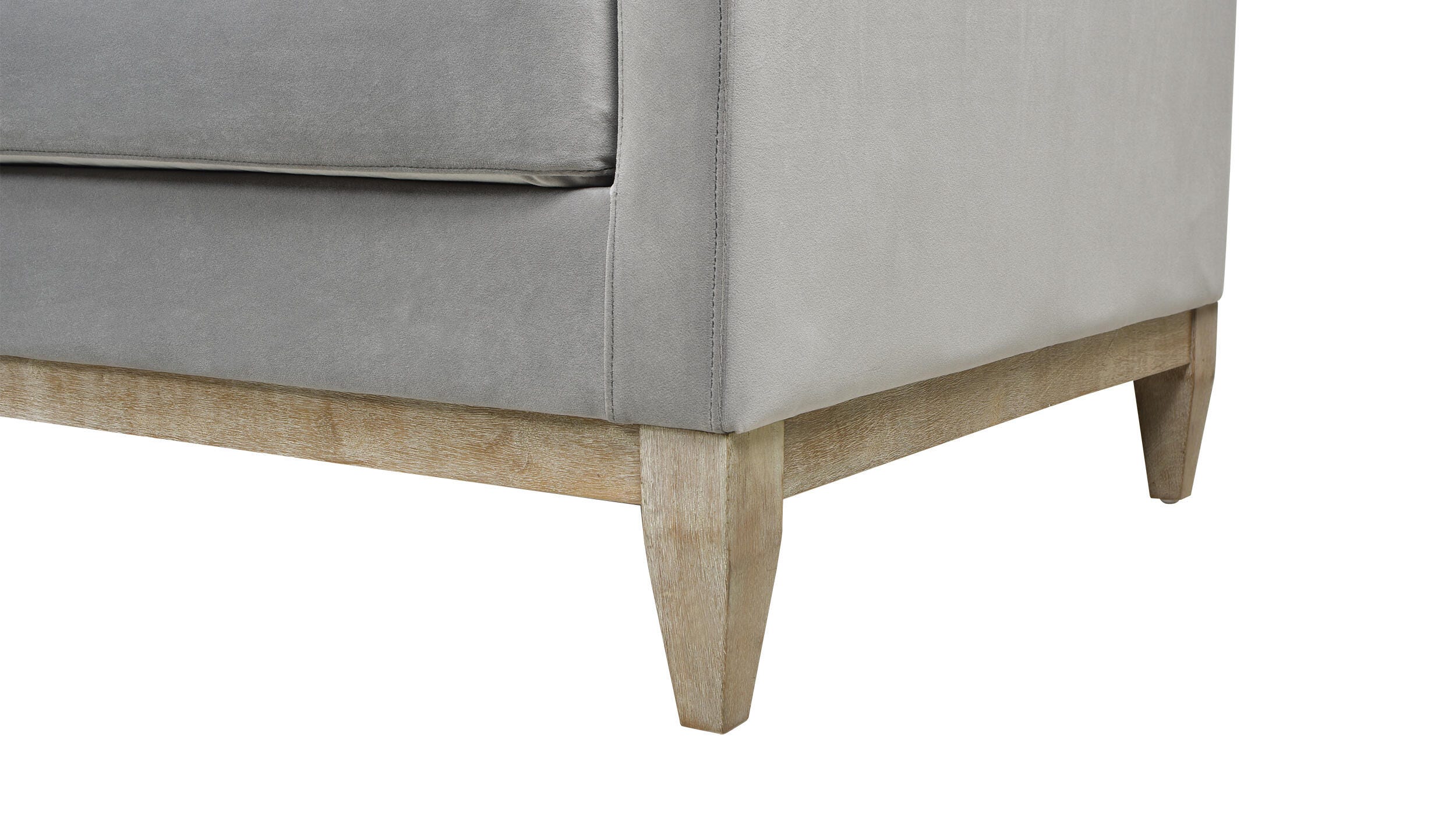 Jennifer Taylor Home Knox Knox Sofa, Opal Gray, large
