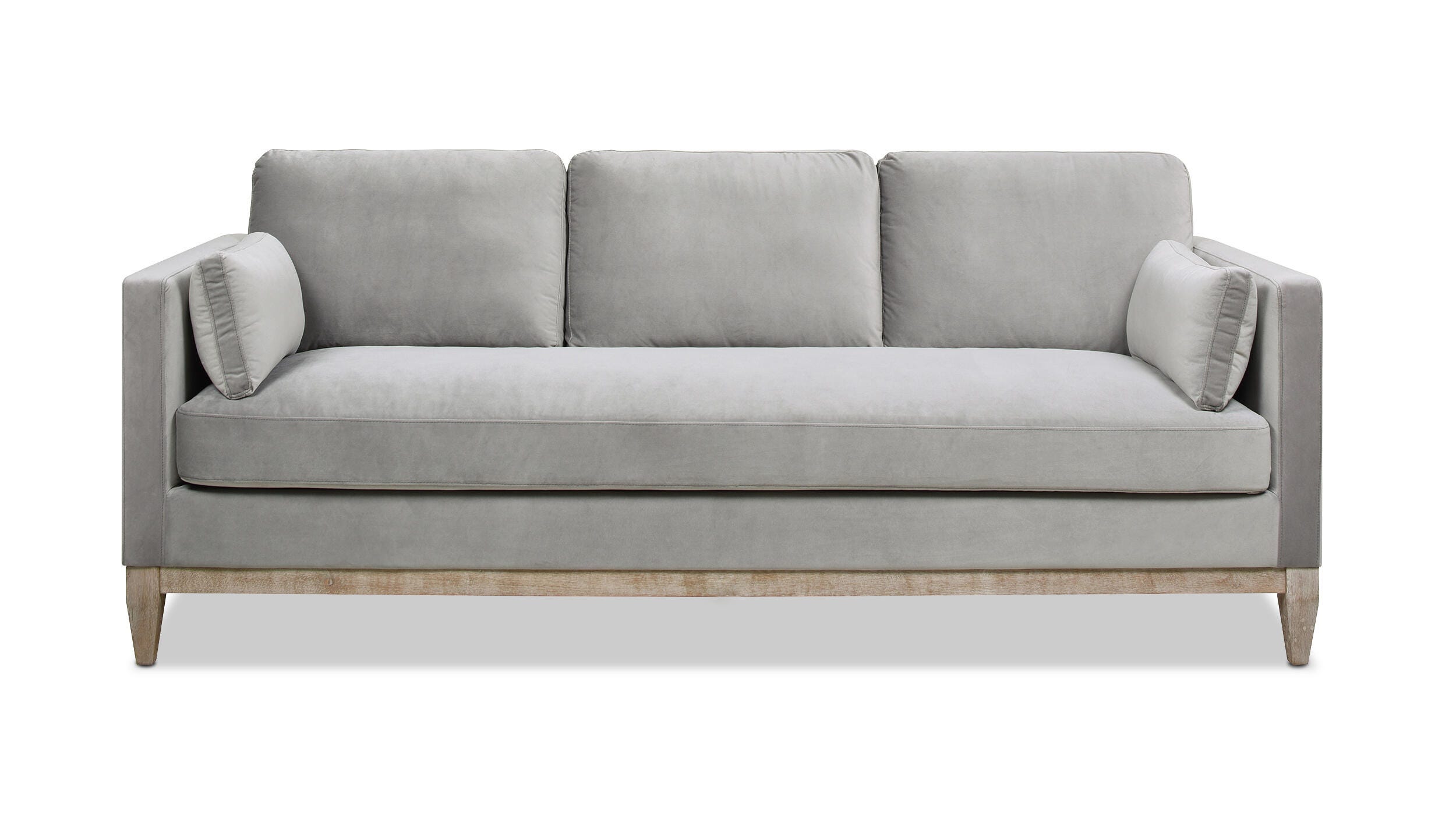 Jennifer Taylor home Knox Sofa, Opal Gray, large