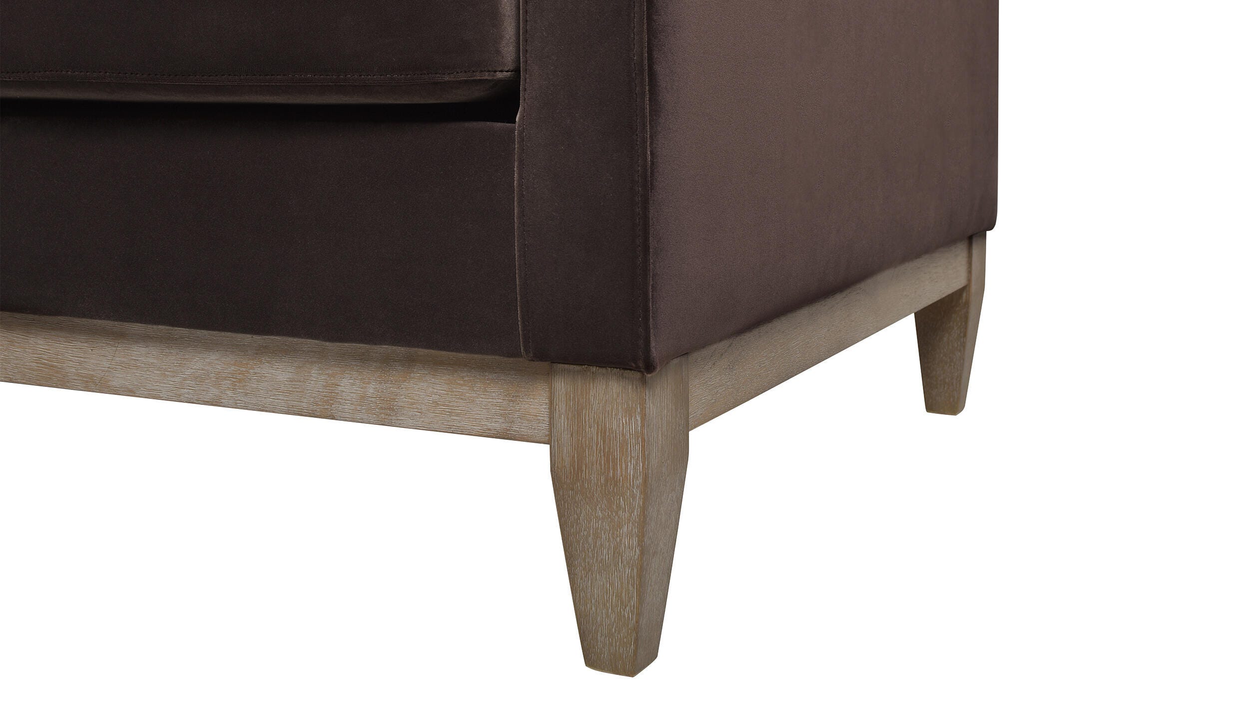 Jennifer Taylor Home Knox Knox Sofa, Deep Brown, large
