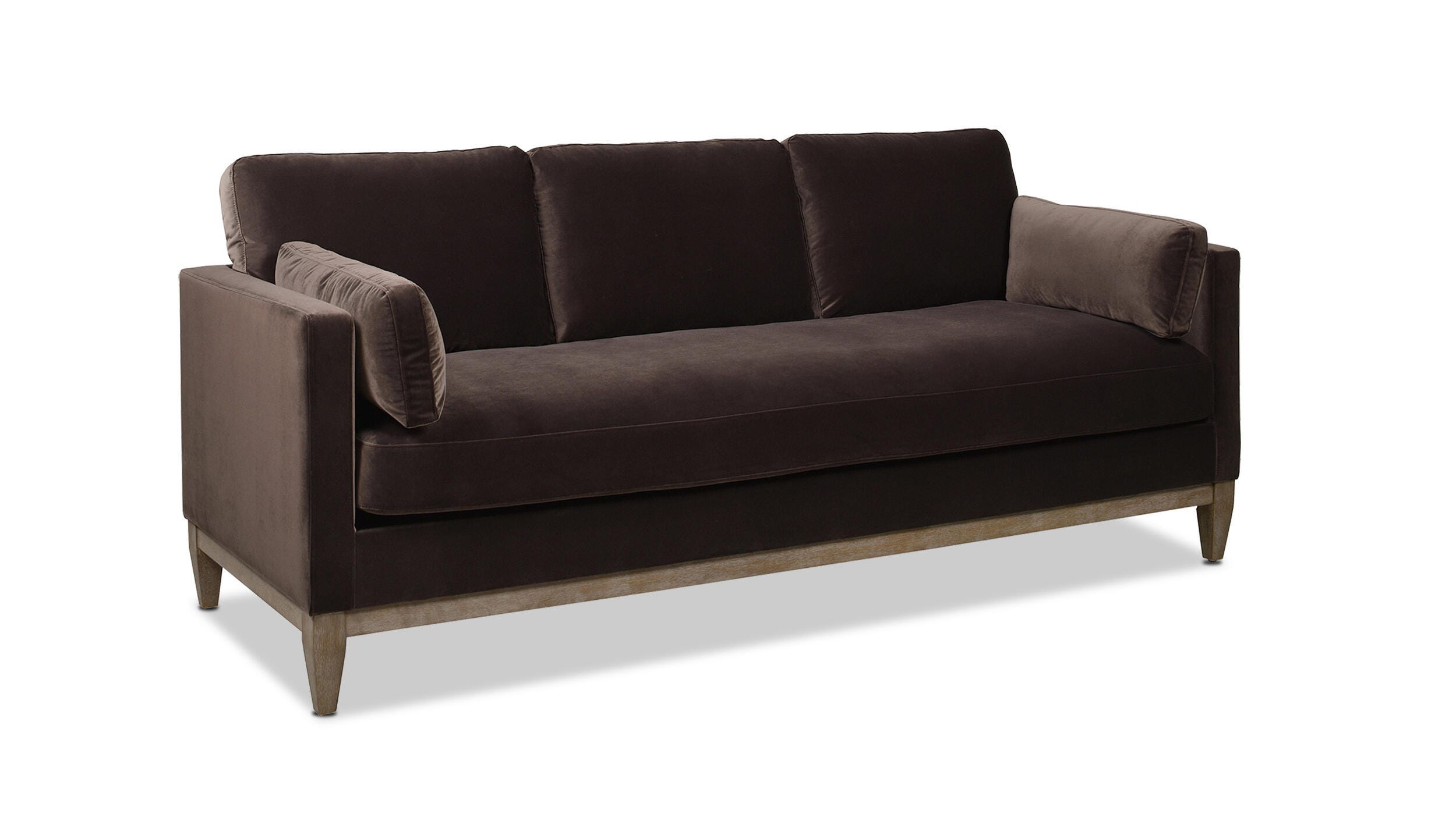 Jennifer Taylor Home Knox Knox Sofa, Deep Brown, large