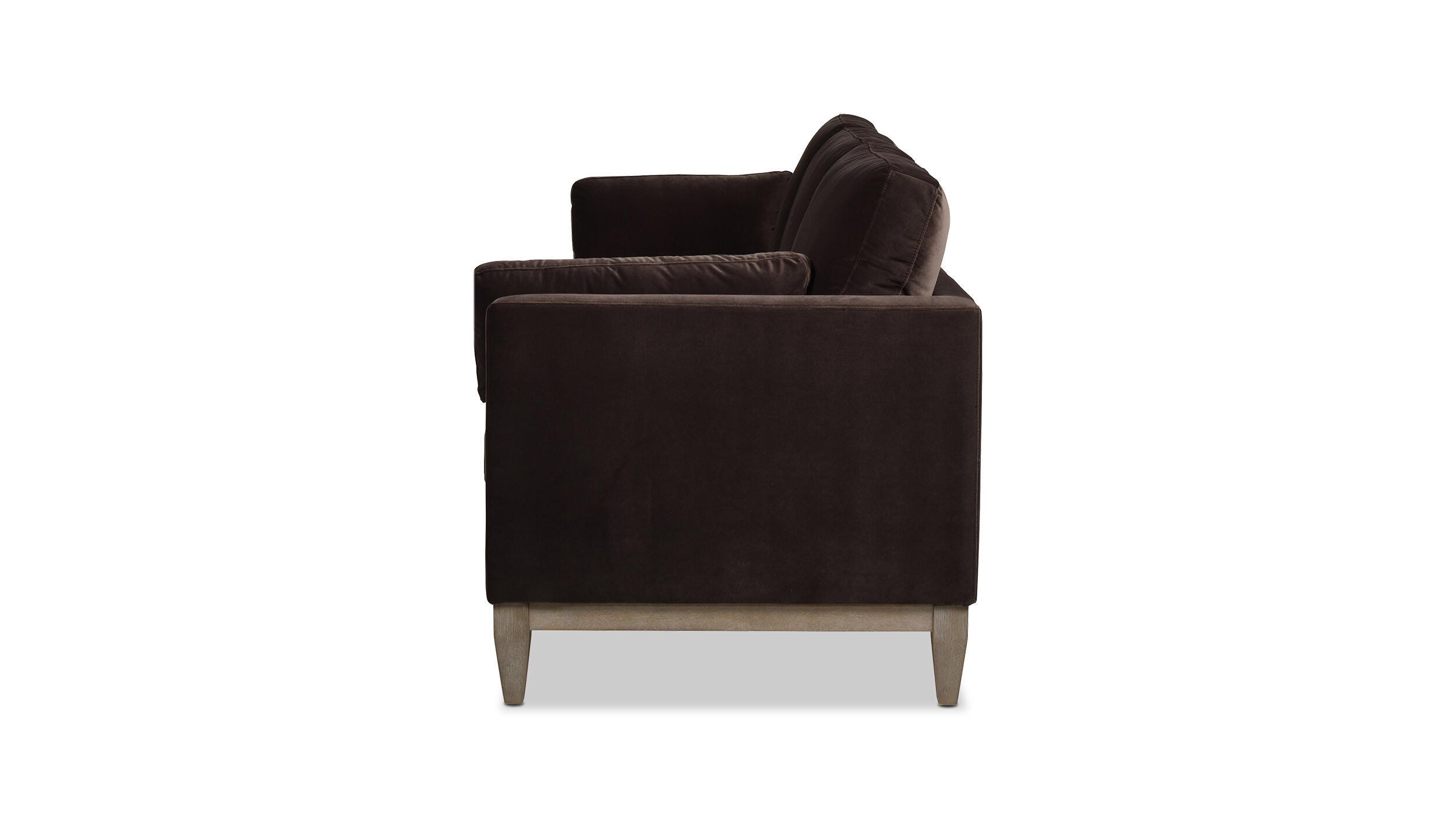 Jennifer Taylor Home Knox Knox Sofa, Deep Brown, large