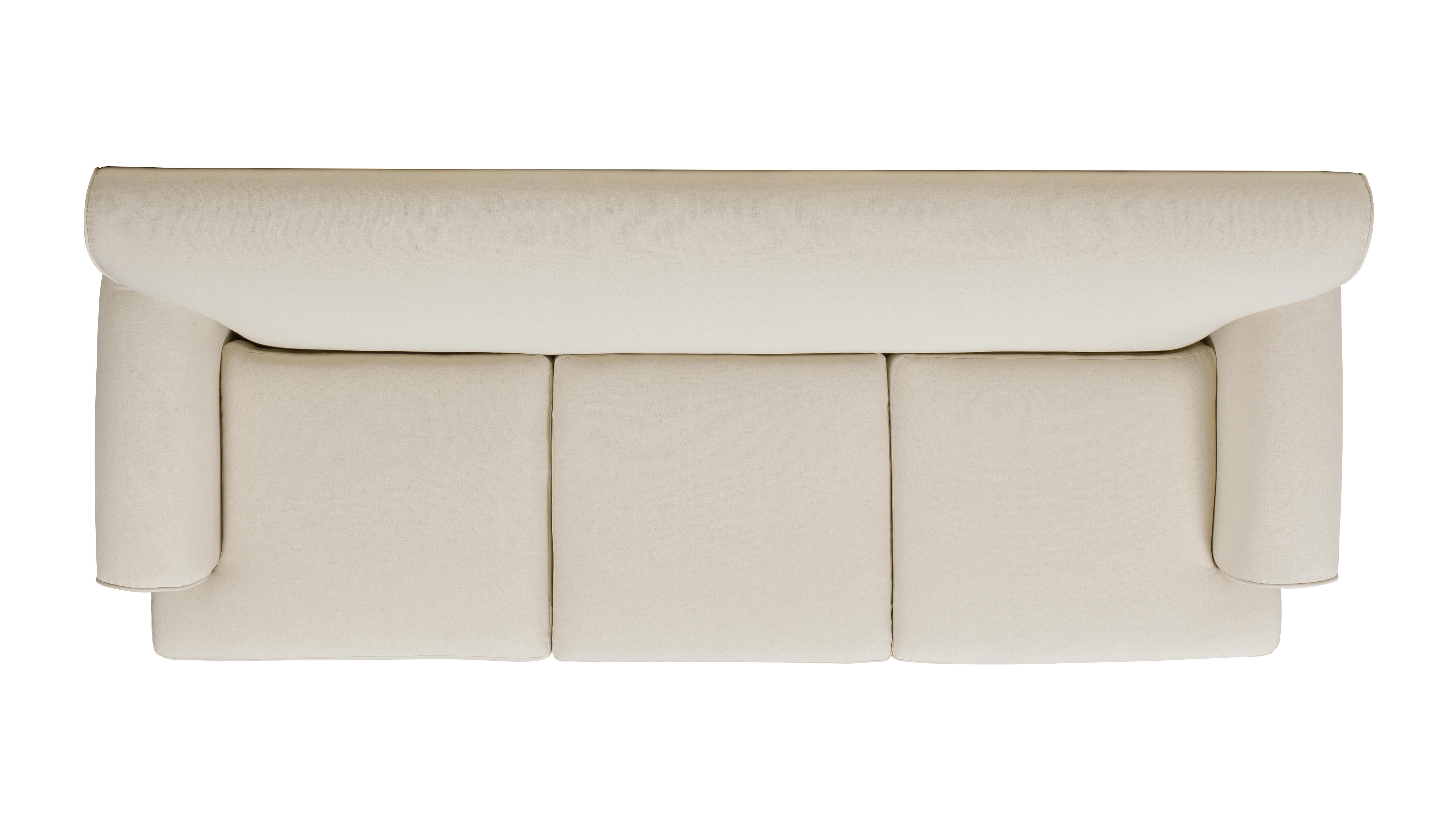 Jennifer Taylor Home Alana Alana Lawson Three-Cushion Sofa, Light Beige, large