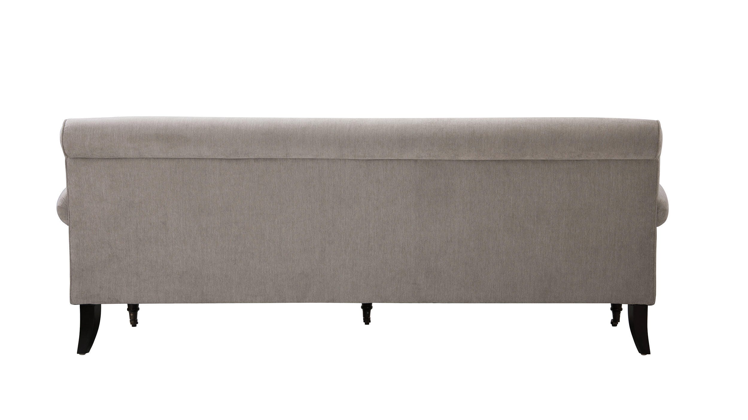 Jennifer Taylor Home Alana Alana Lawson Three-Cushion Sofa, Silver Gray, large