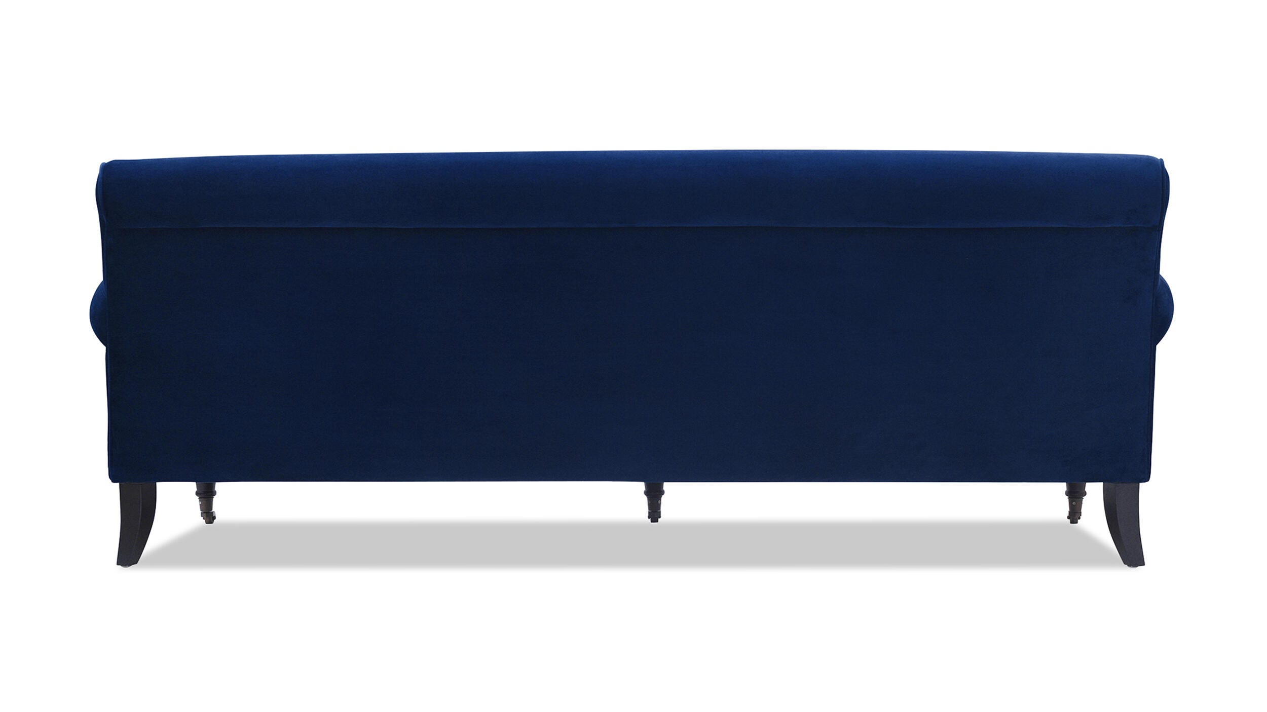 Jennifer Taylor Home Alana Alana Lawson Three-Cushion Sofa, Navy Blue, large