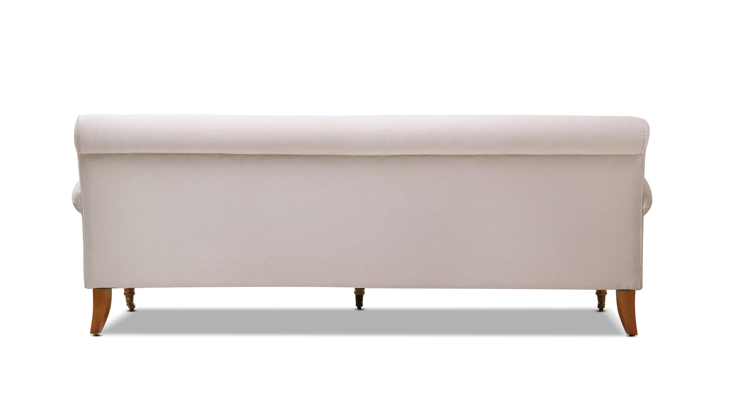 Jennifer Taylor Home Alana Alana Lawson Three-Cushion Sofa, Sky Neutral Beige, large