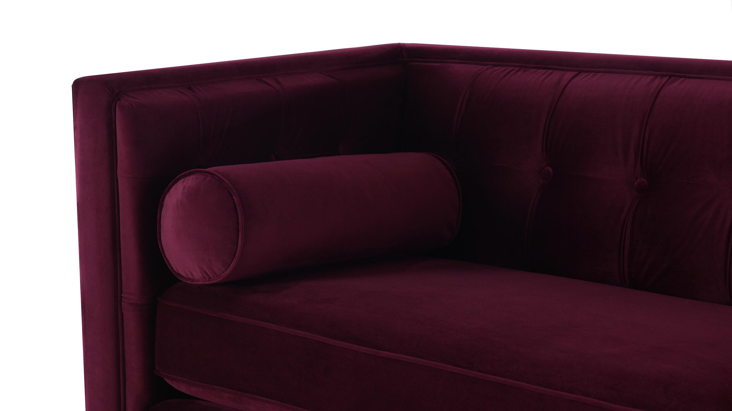 Jennifer Taylor Home Jack Jack Sofa, Burgundy, large