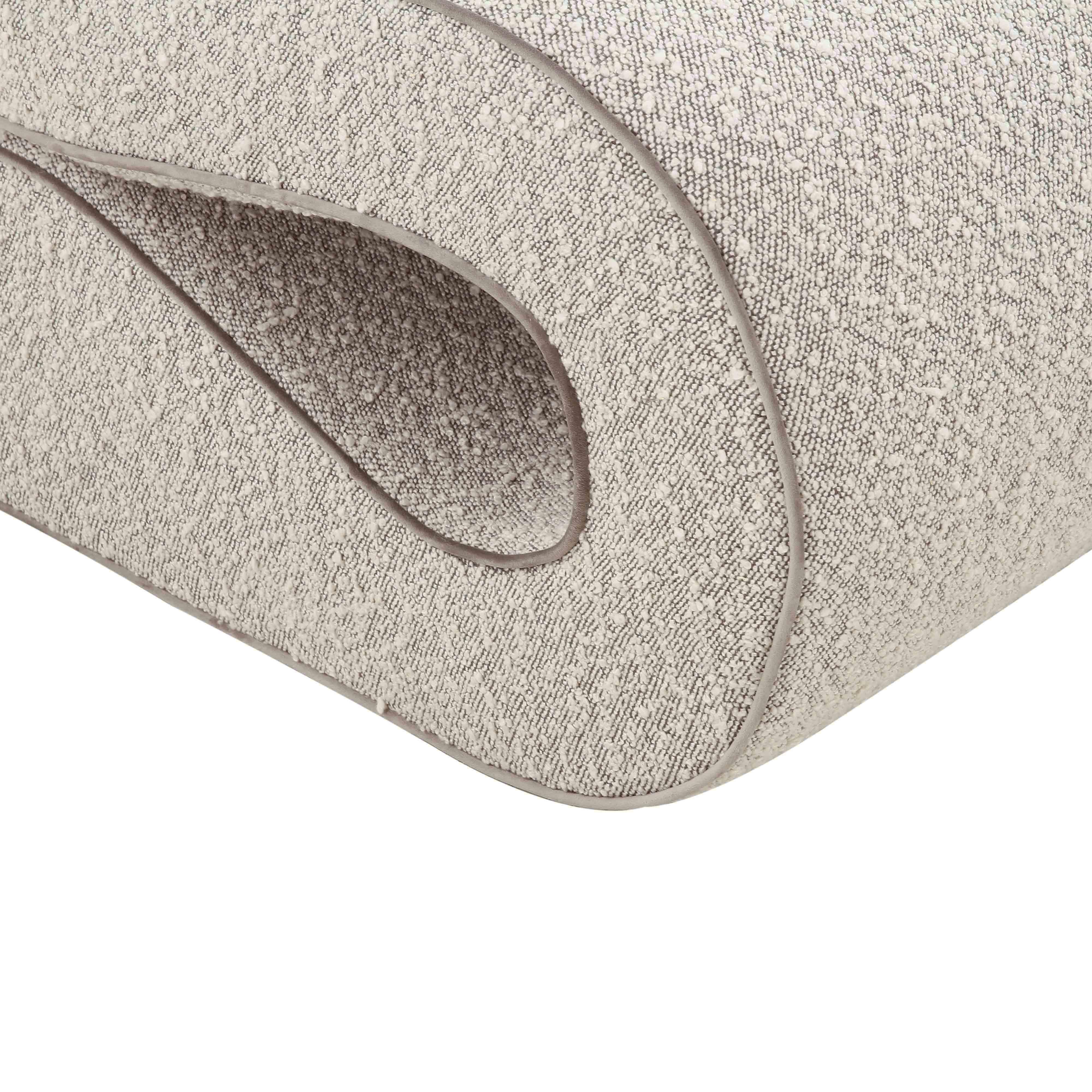 TOV Furniture Senna Speckled Grey Boucle Accent Chair, , large