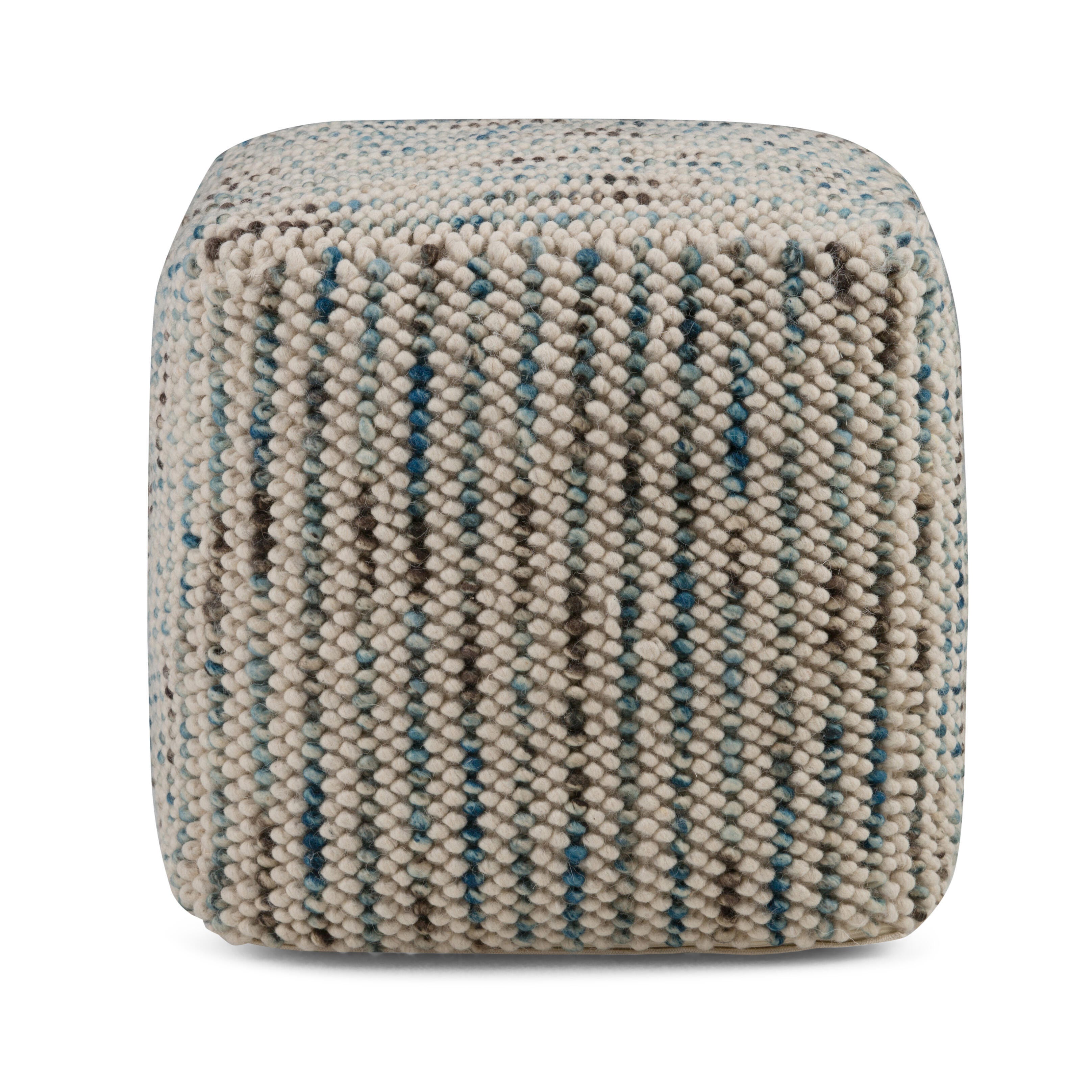 Simpli Home Zoey Pouf, , large