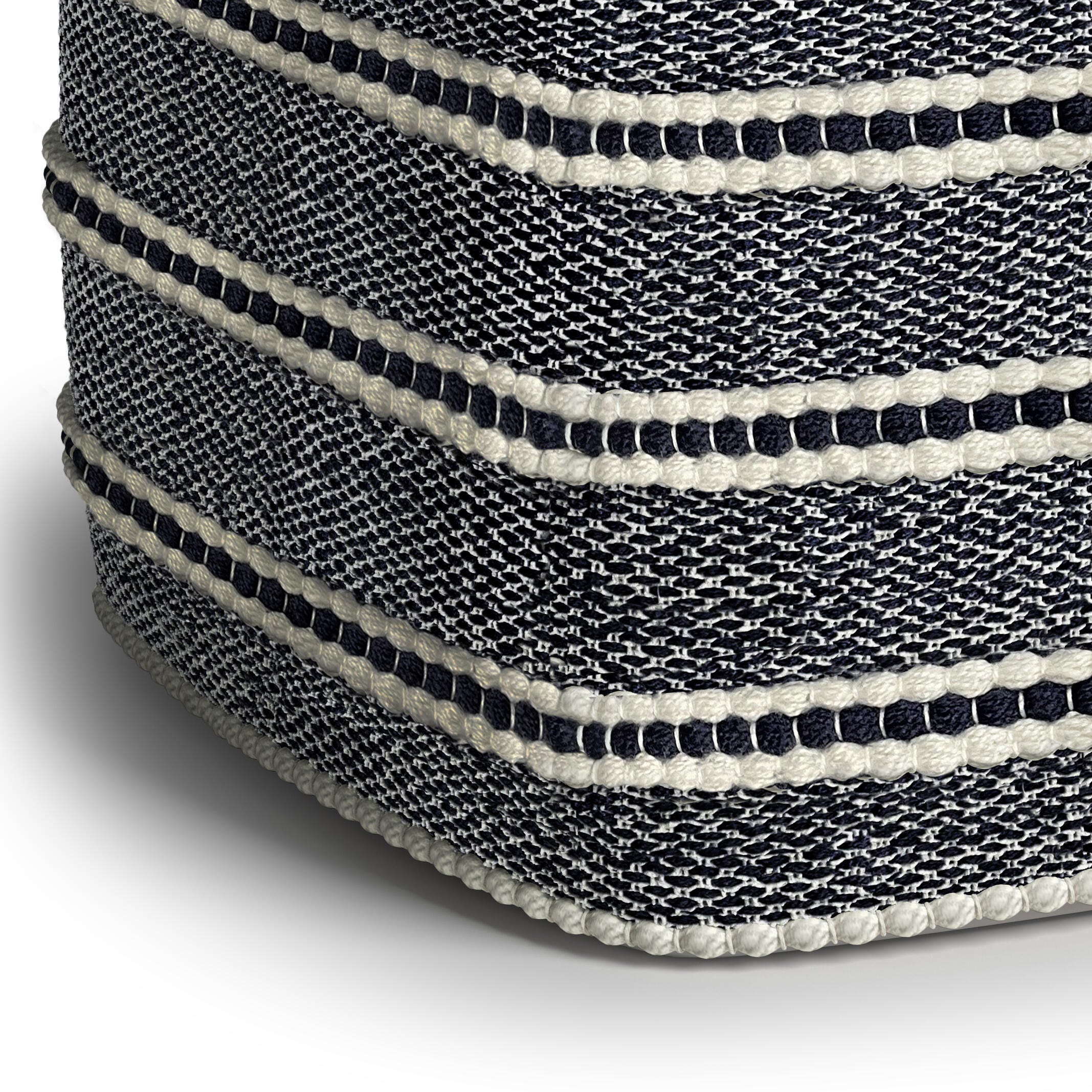Simpli Home Corrie Indoor Pouf, , large