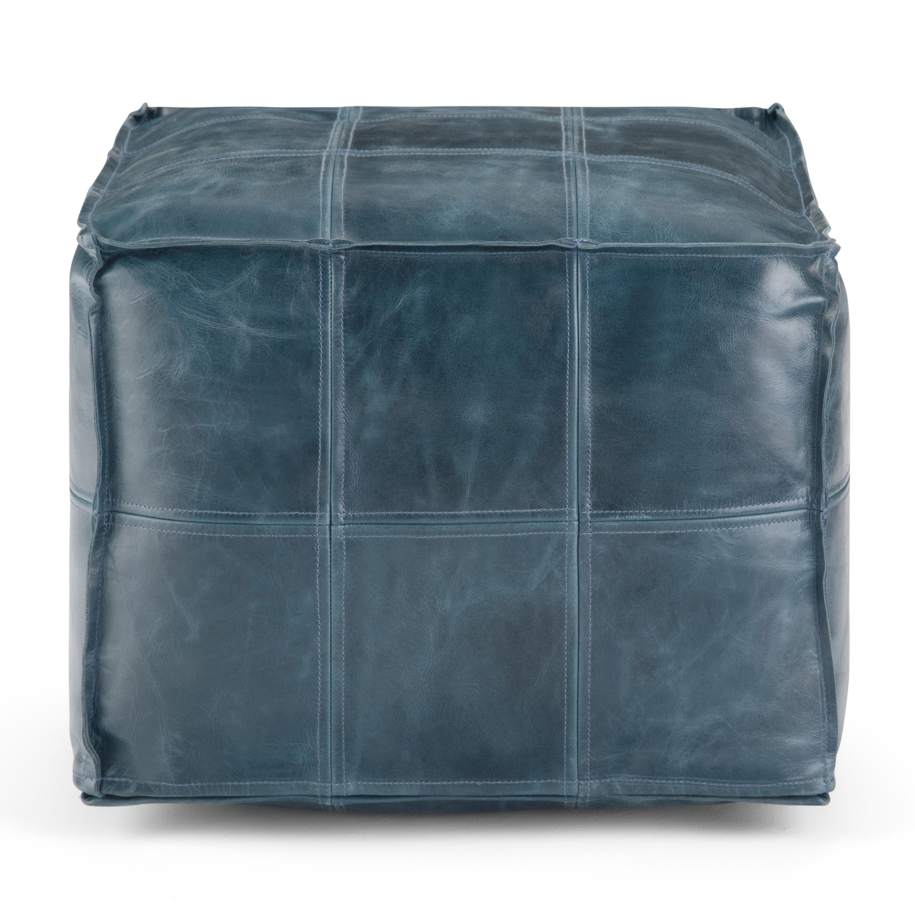 Simpli Home Manning Pouf, , large