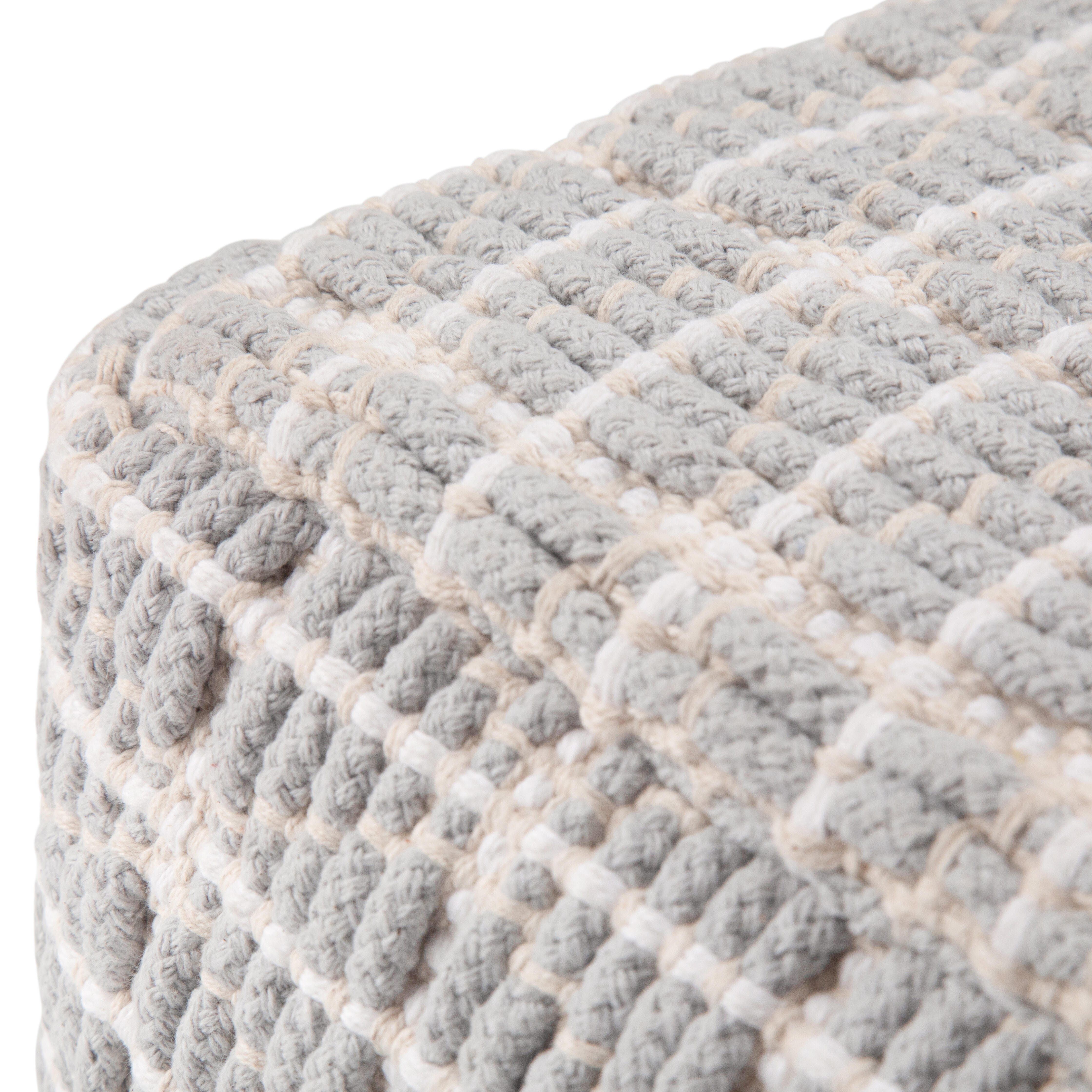 Simpli Home Noreen Pouf, , large