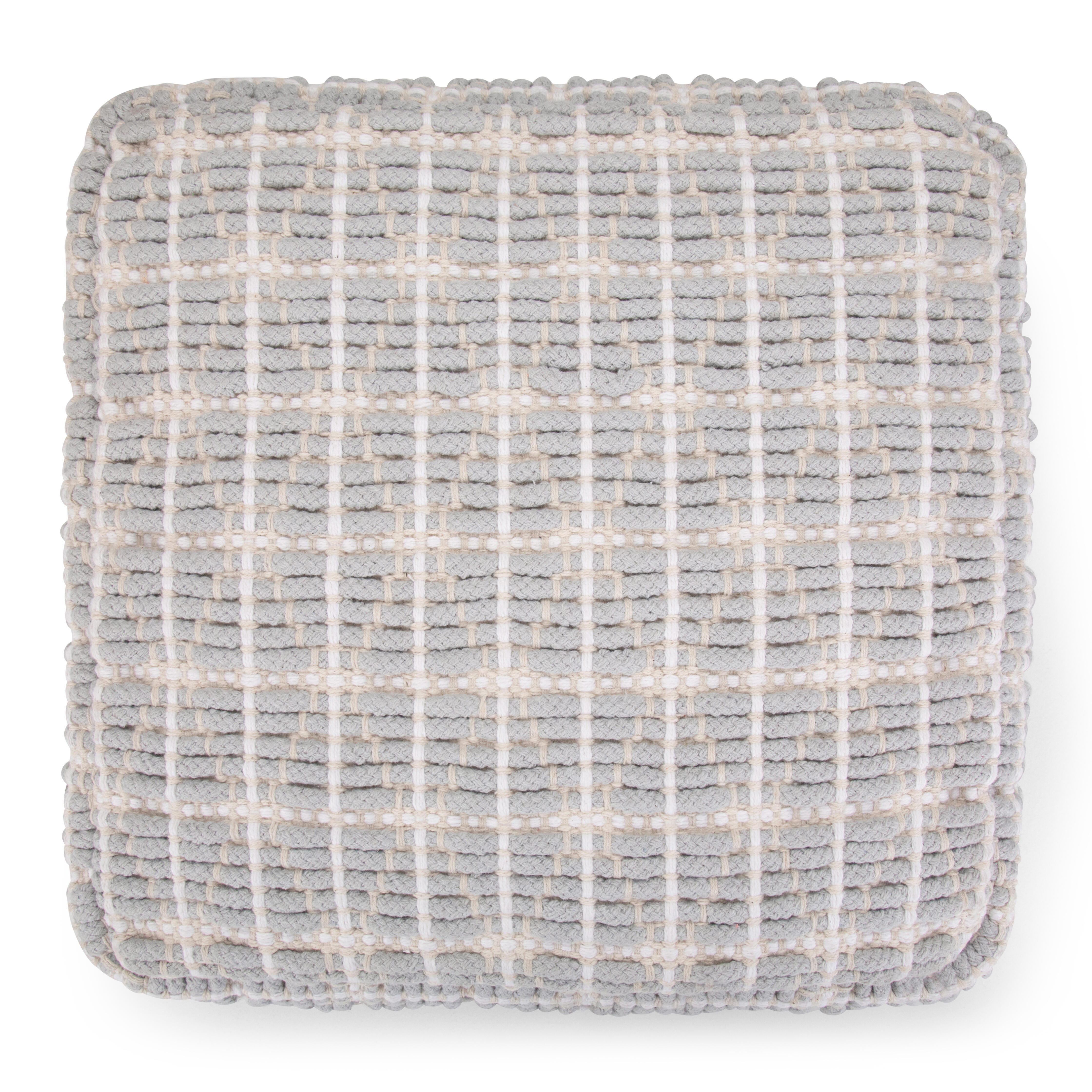 Simpli Home Noreen Pouf, , large