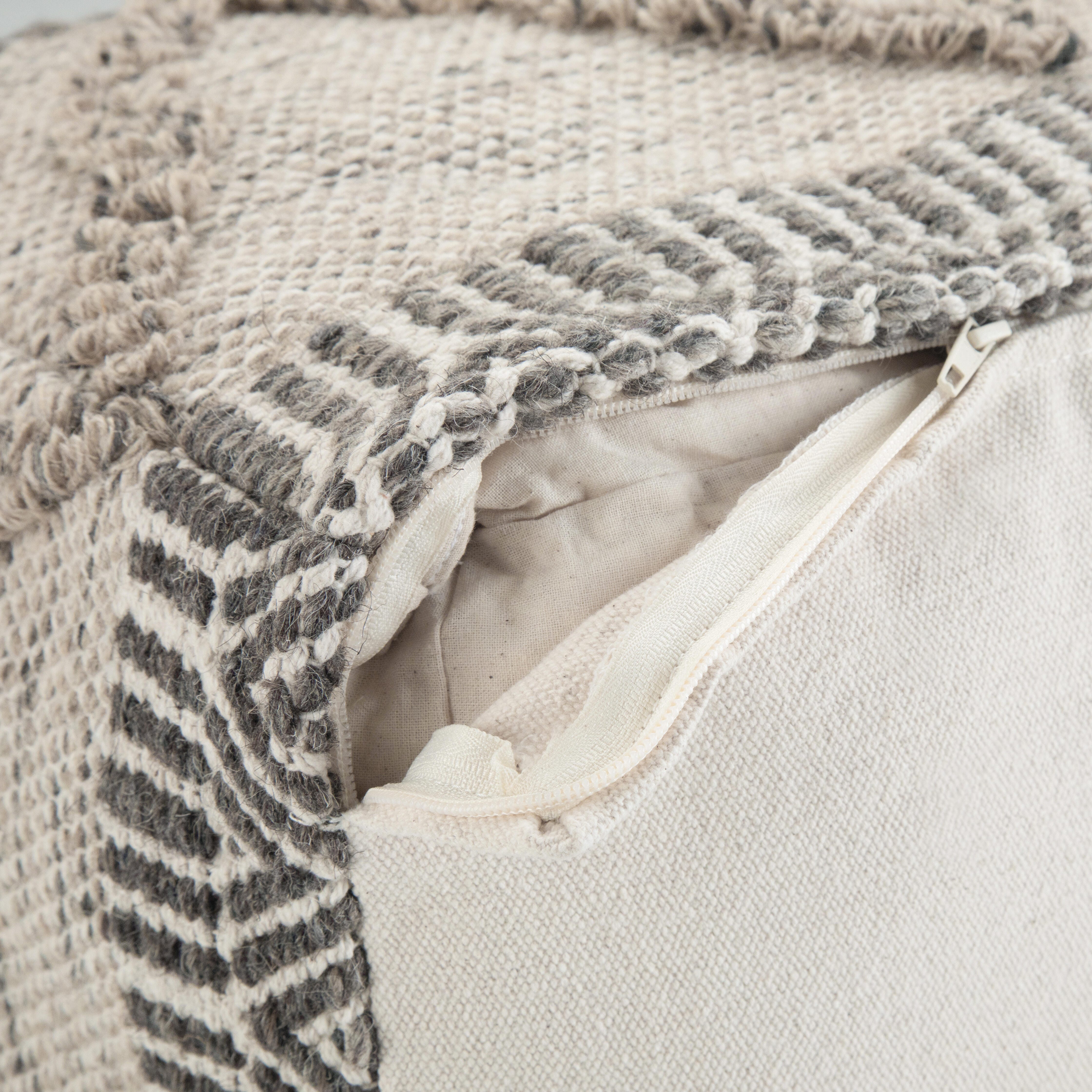 Simpli Home Sweeney Pouf, , large