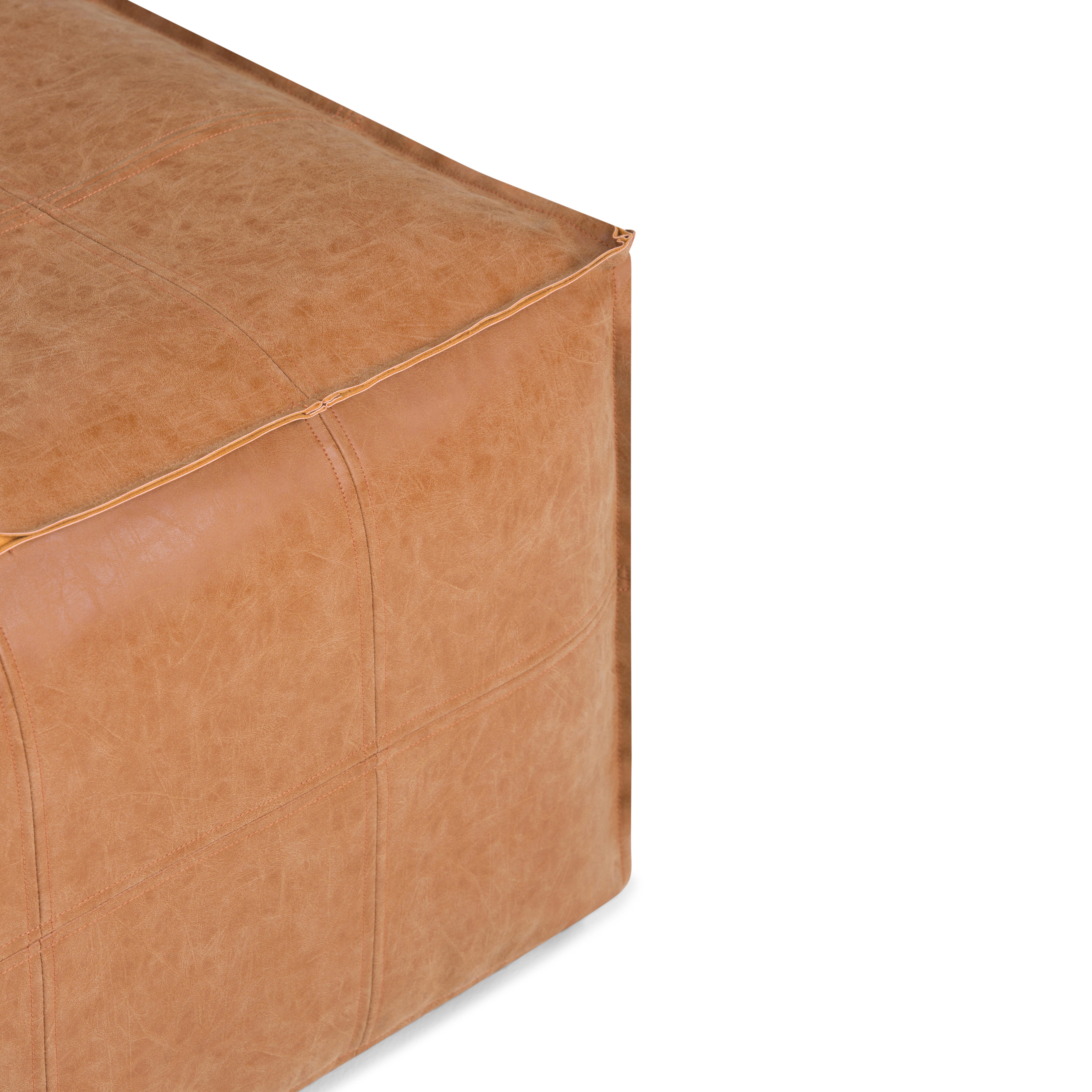 Simpli Home Brody Coffee Table Pouf, , large