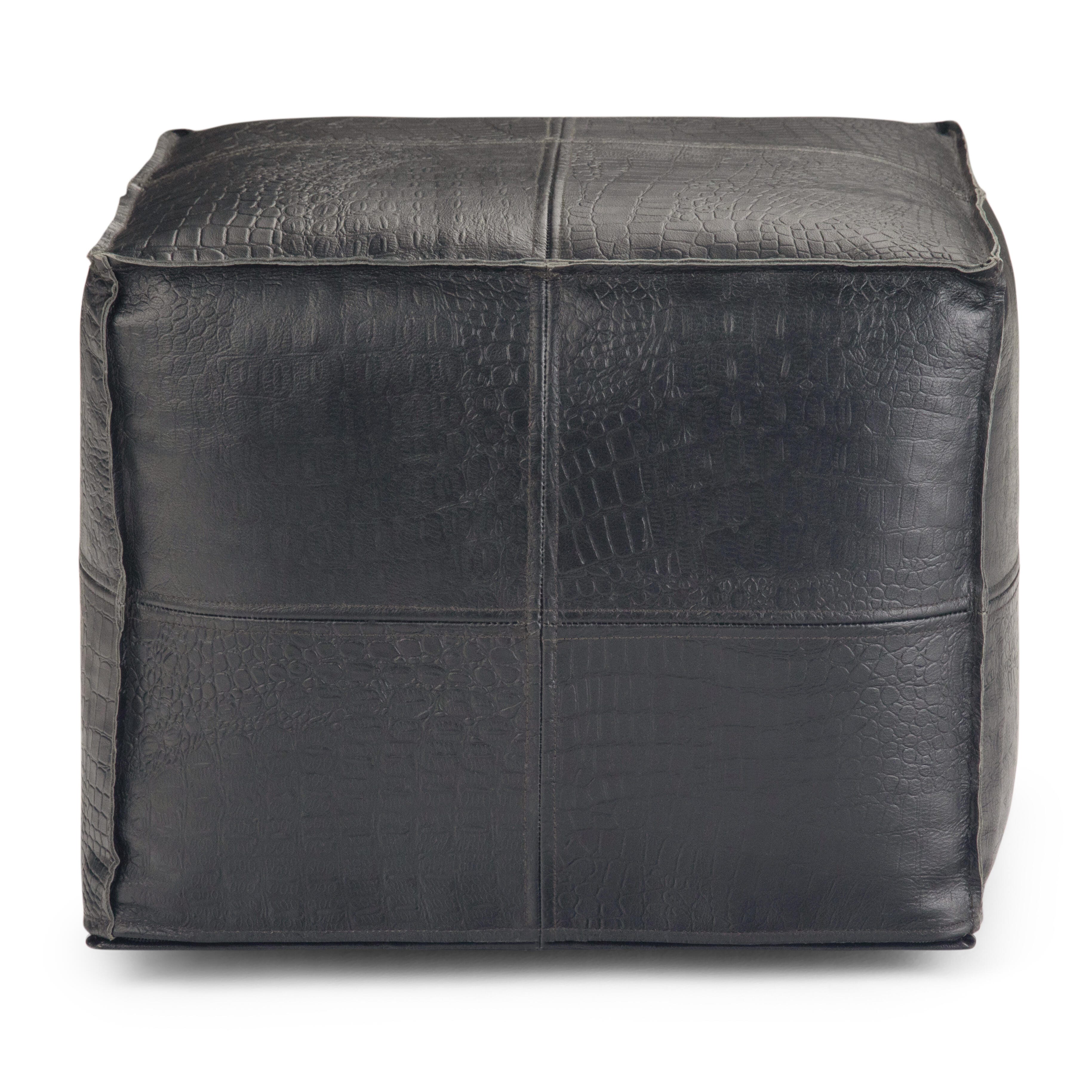 Simpli Home Bowen Pouf, , large