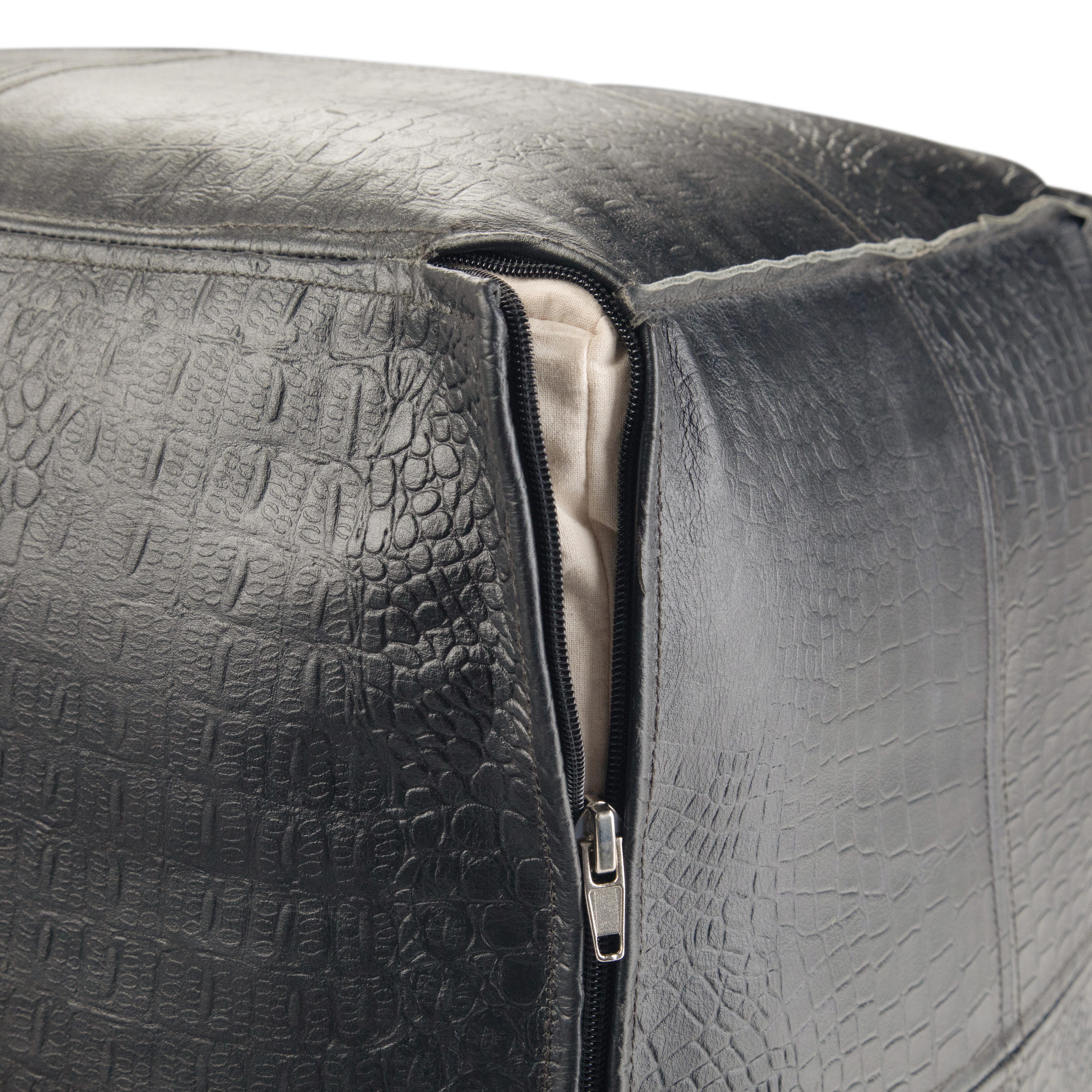 Simpli Home Bowen Pouf, , large
