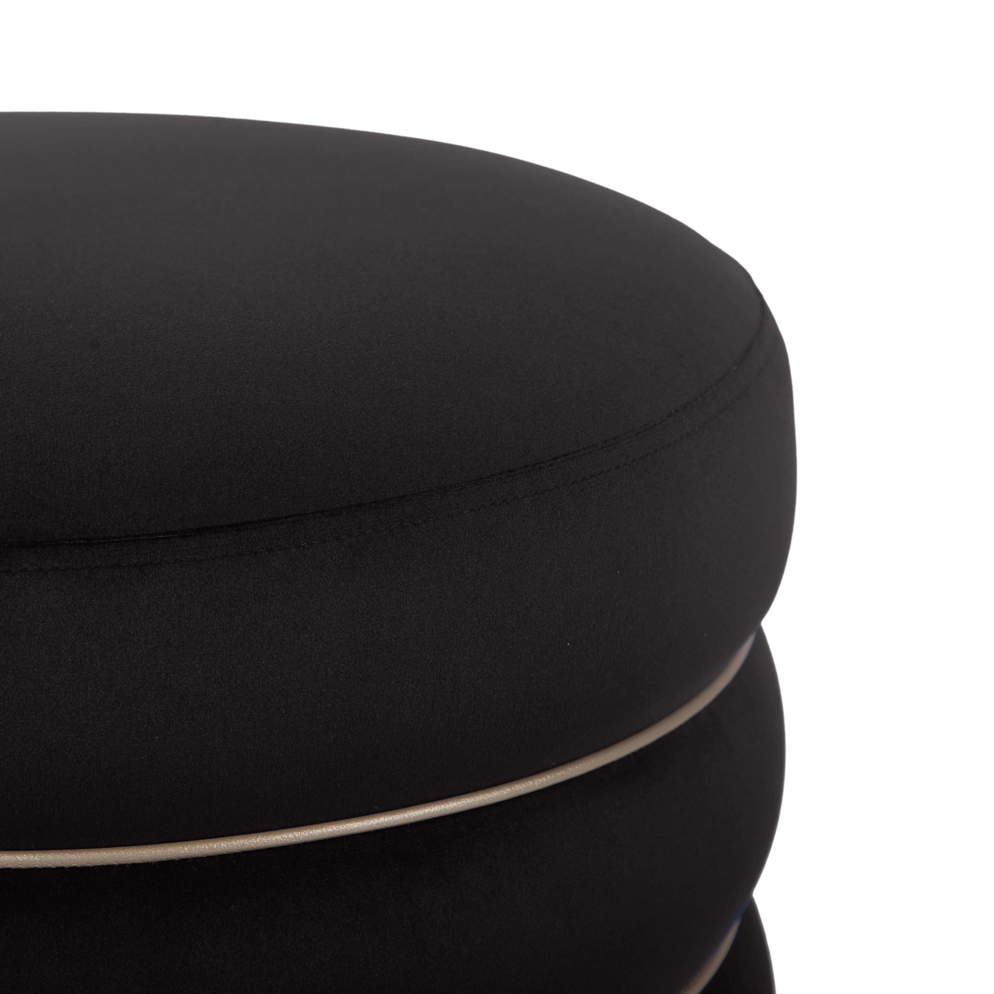 Lakka Ottoman, Black, large