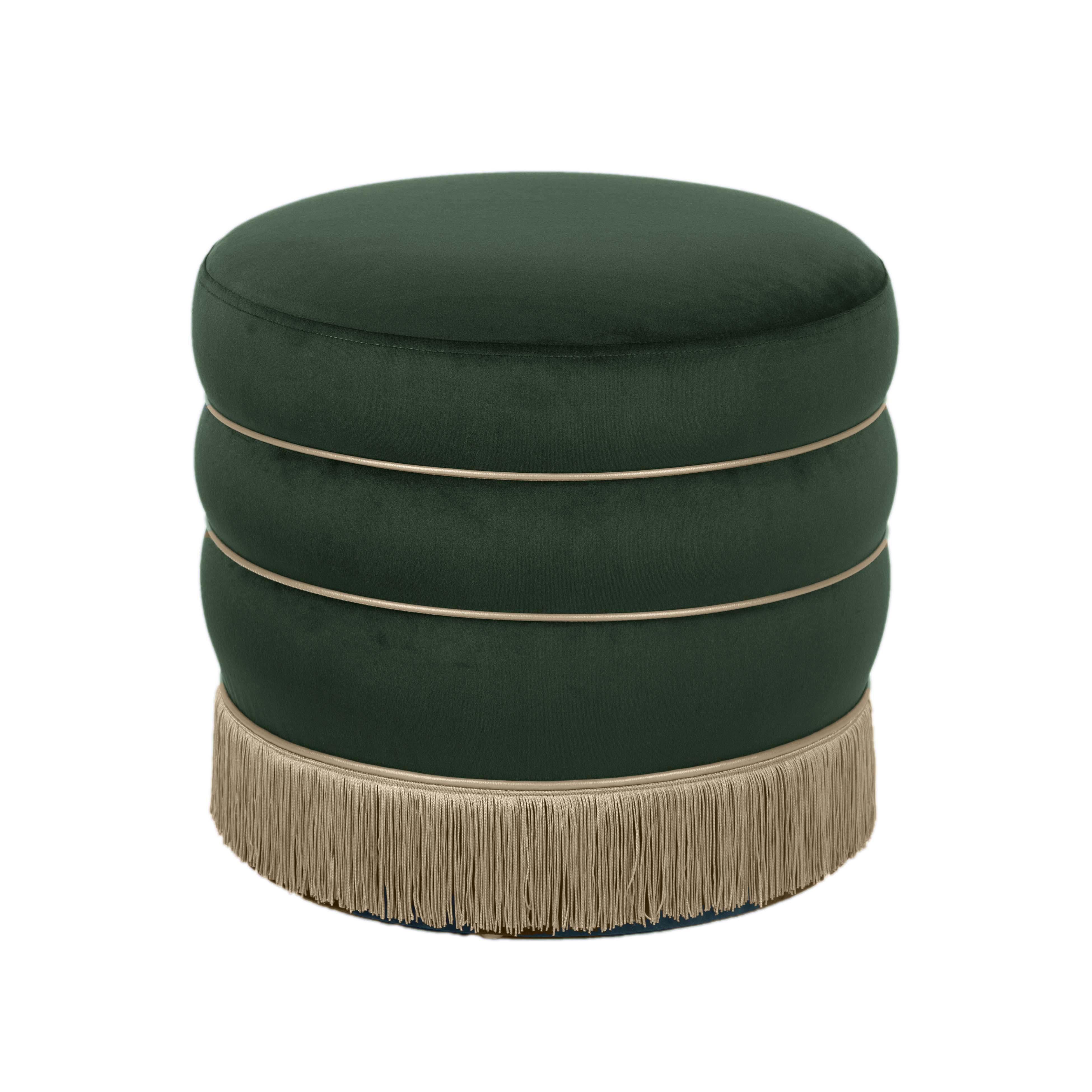 Lakka Ottoman, Green, large