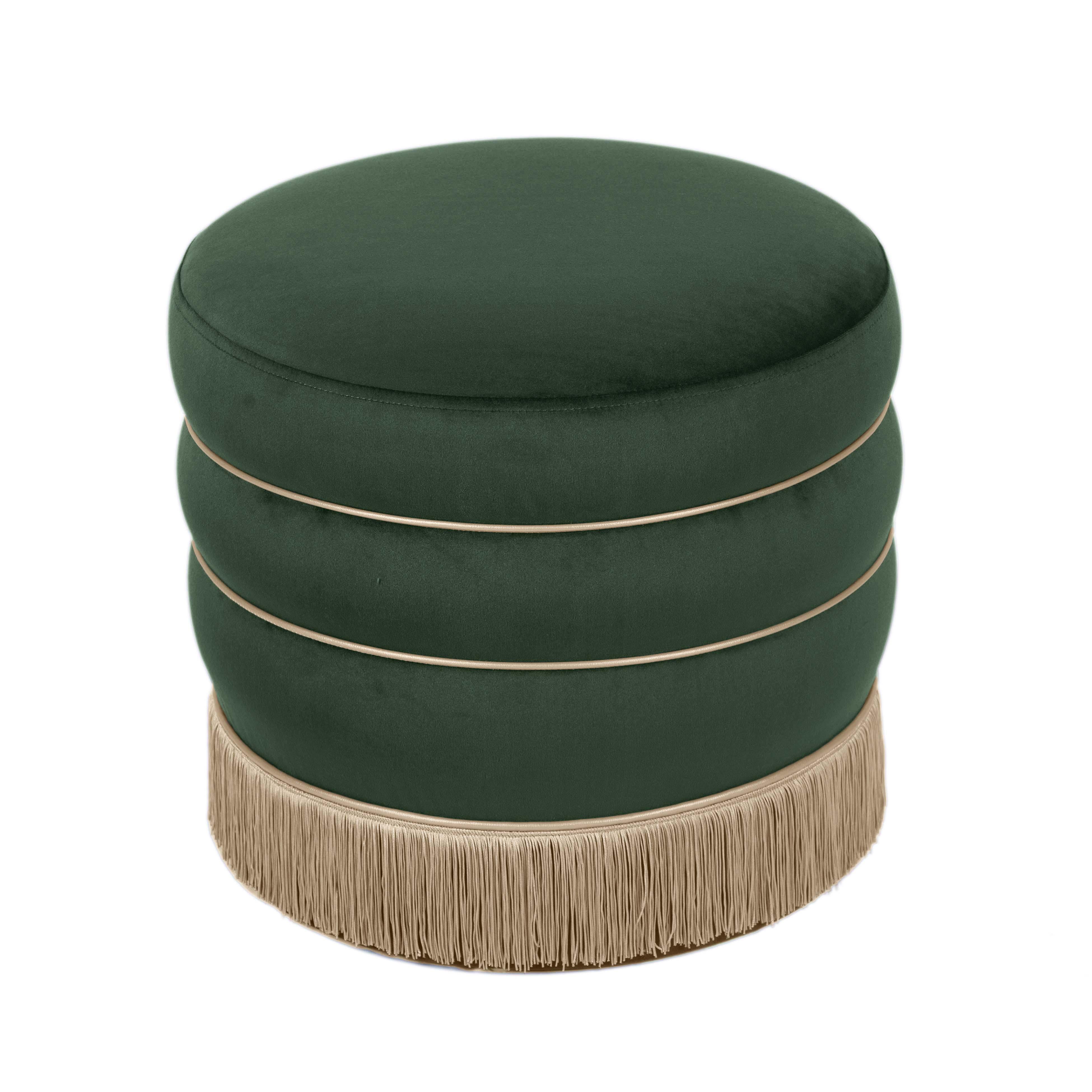 Lakka Ottoman, Green, large