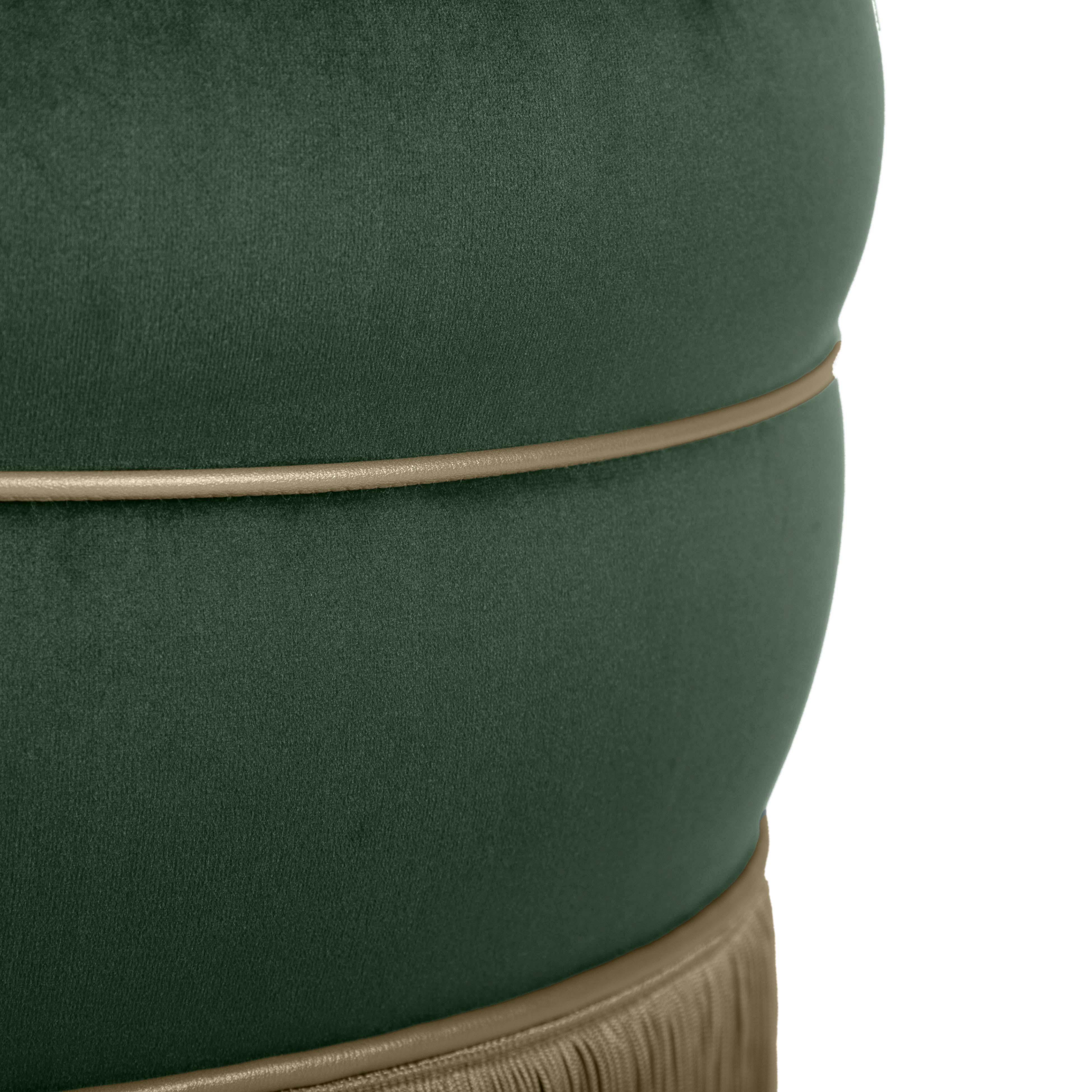 Lakka Ottoman, Green, large