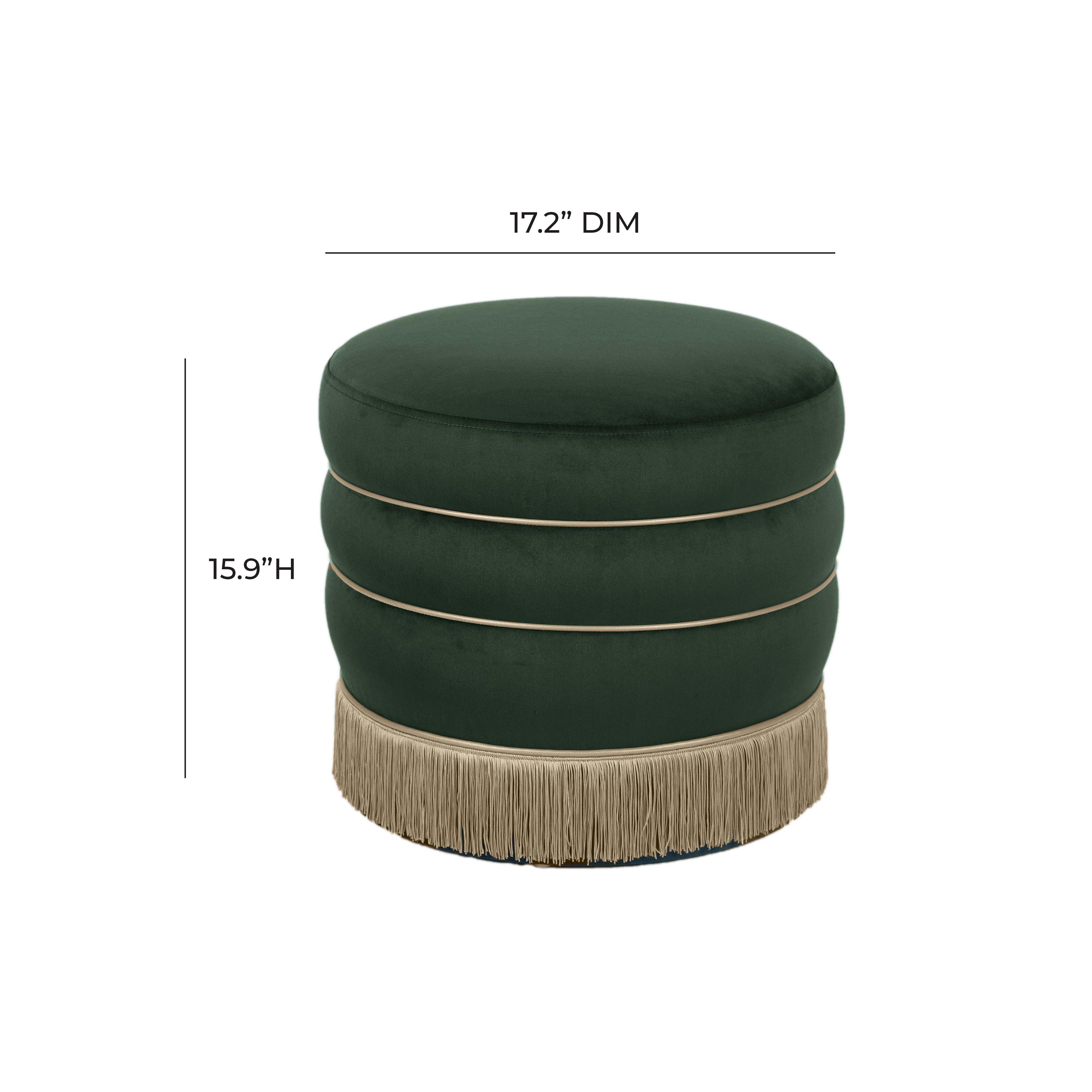 Lakka Ottoman, Green, large