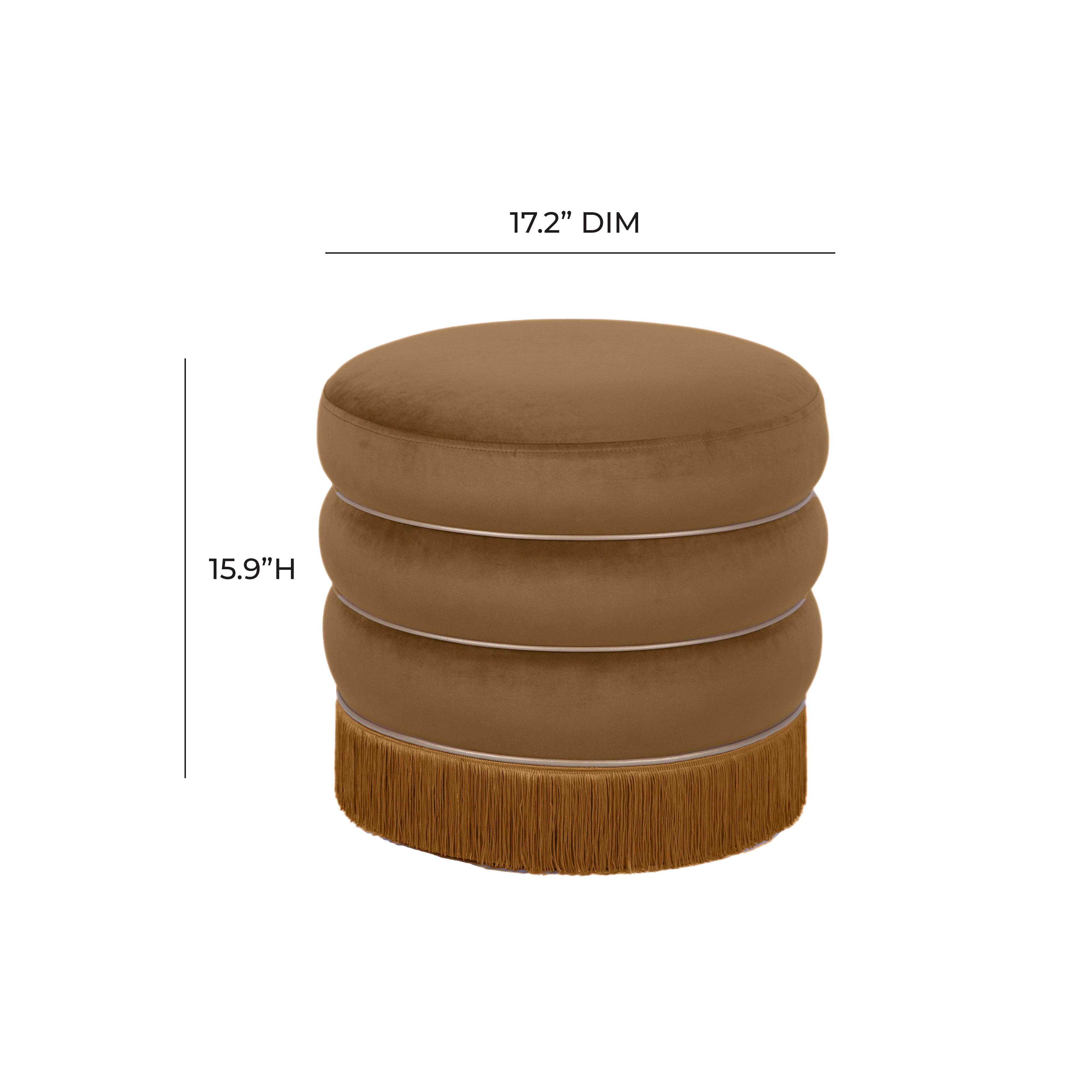 Lakka Ottoman, Brown, large