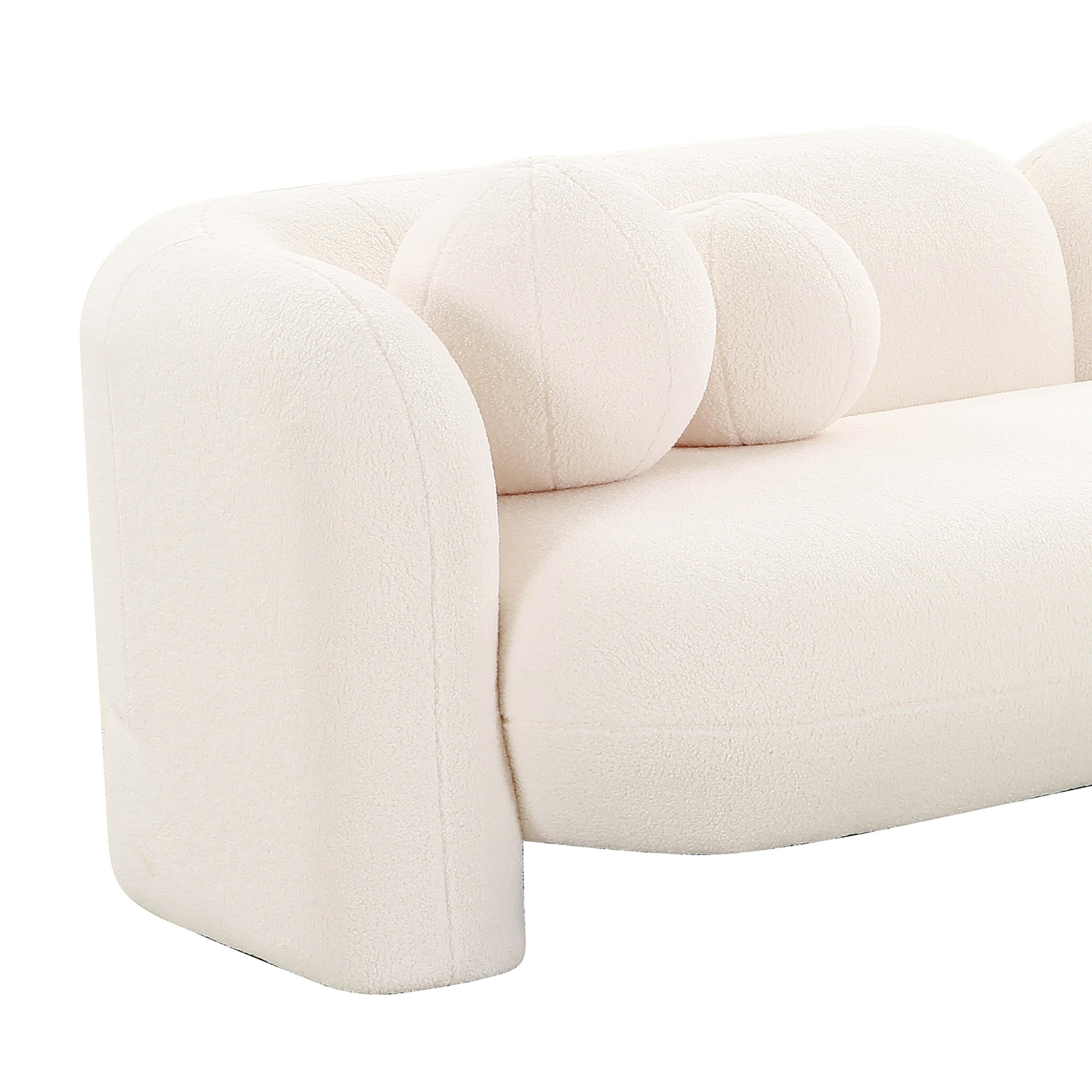 TOV Furniture Amelie Sofa, Cream, large