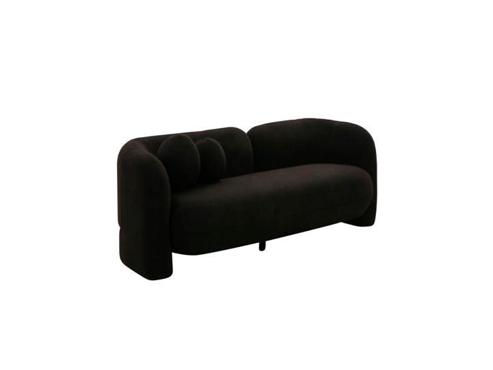 TOV Furniture Amelie Sofa, Black, large