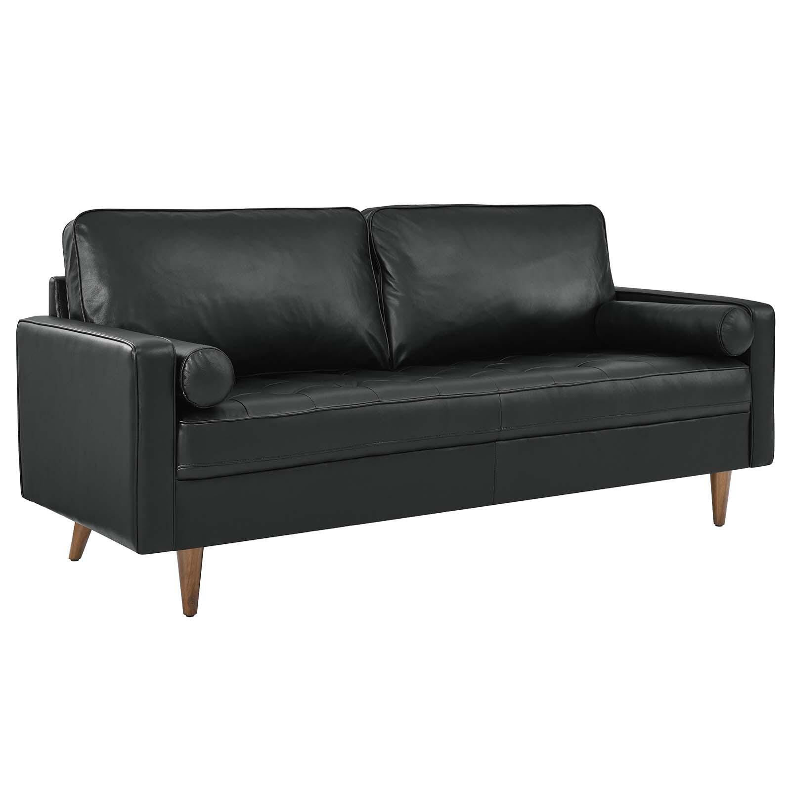 Valour Small Living Leather Sofa, , large