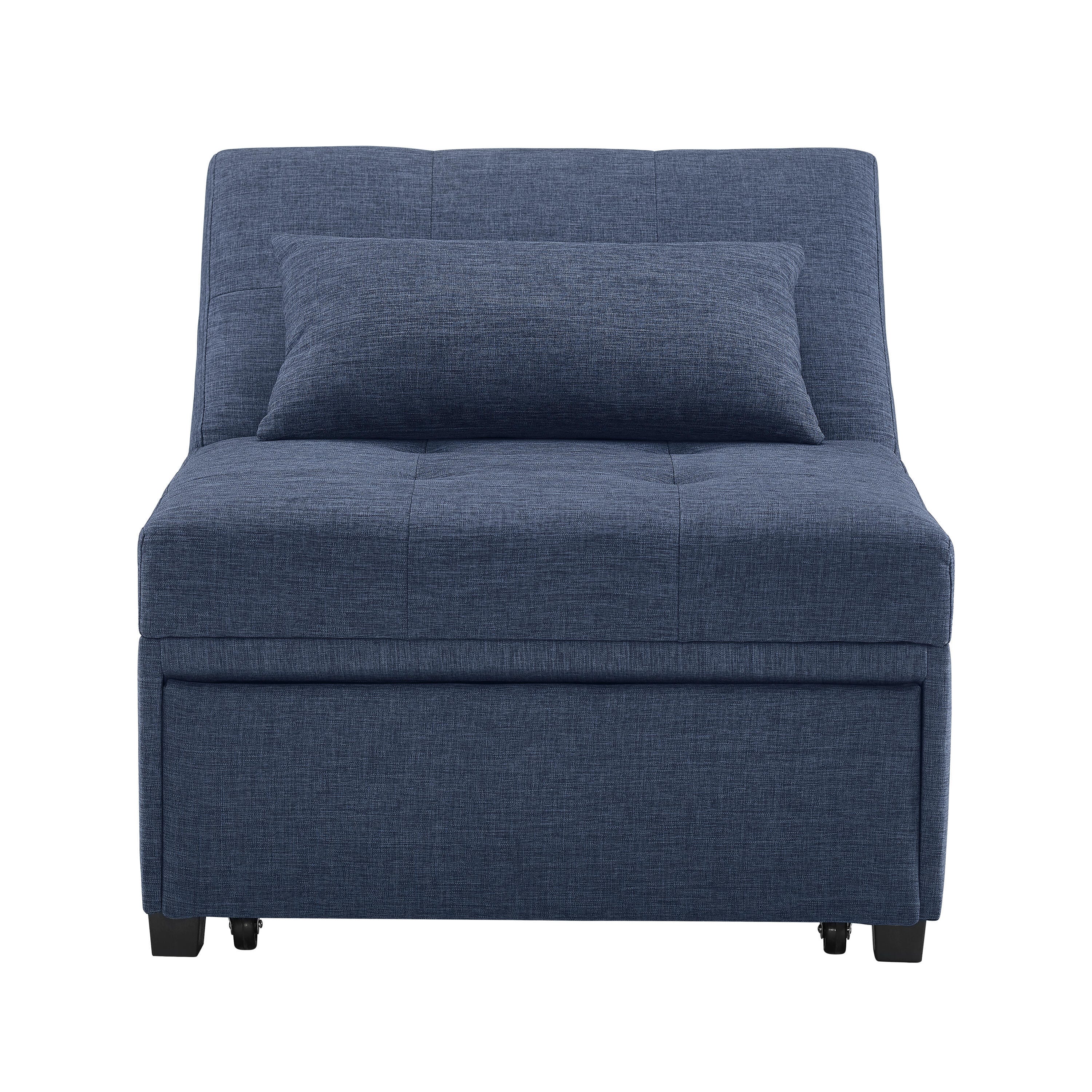 Linon Grayson Sofa Bed, Blue, large