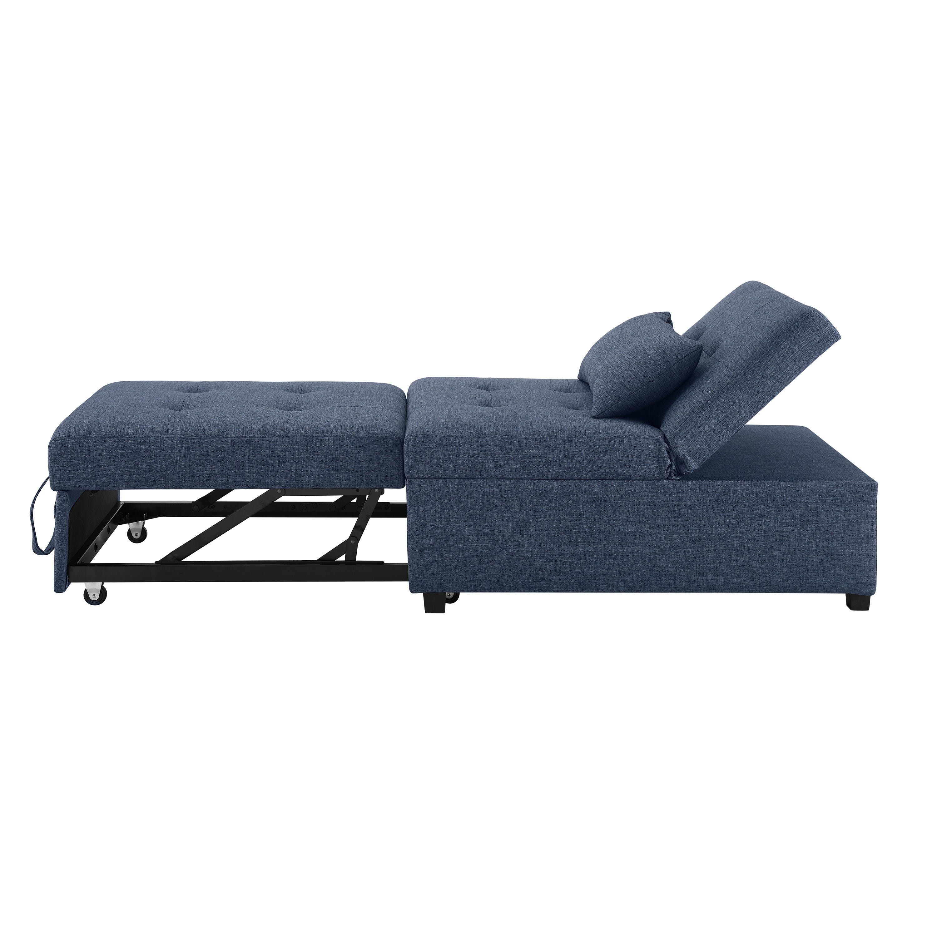 Linon Grayson Sofa Bed, Blue, large