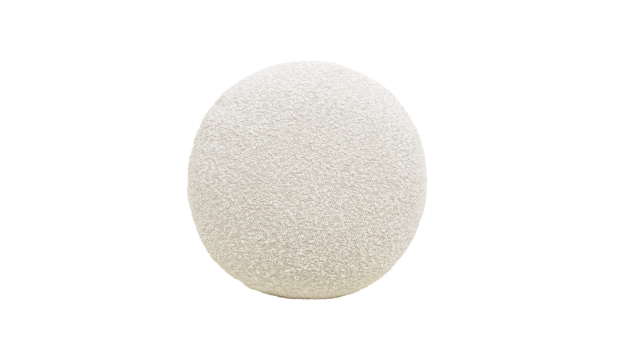 Jennifer Taylor Home Fuji Mushroom Boucle Ottoman, , large