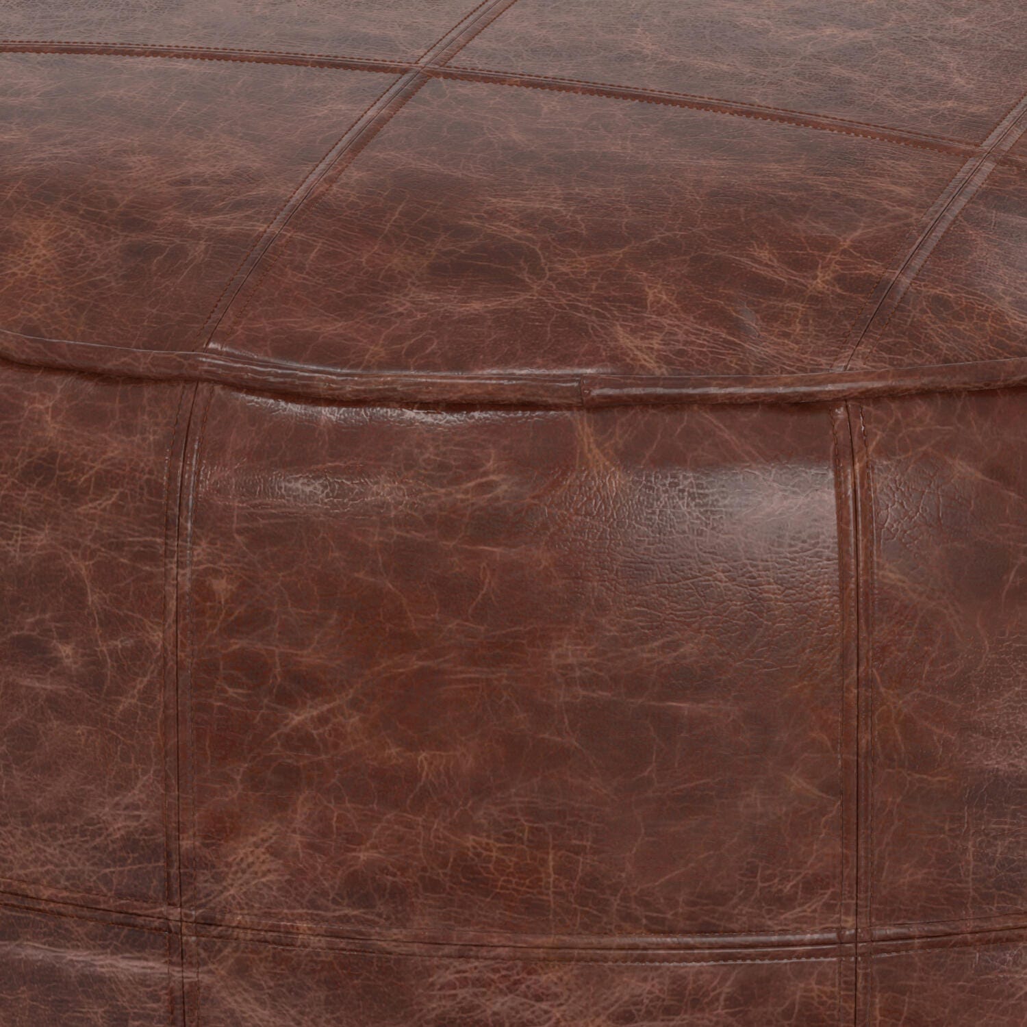 Simpli Home Connor Coffee Table Pouf, , large