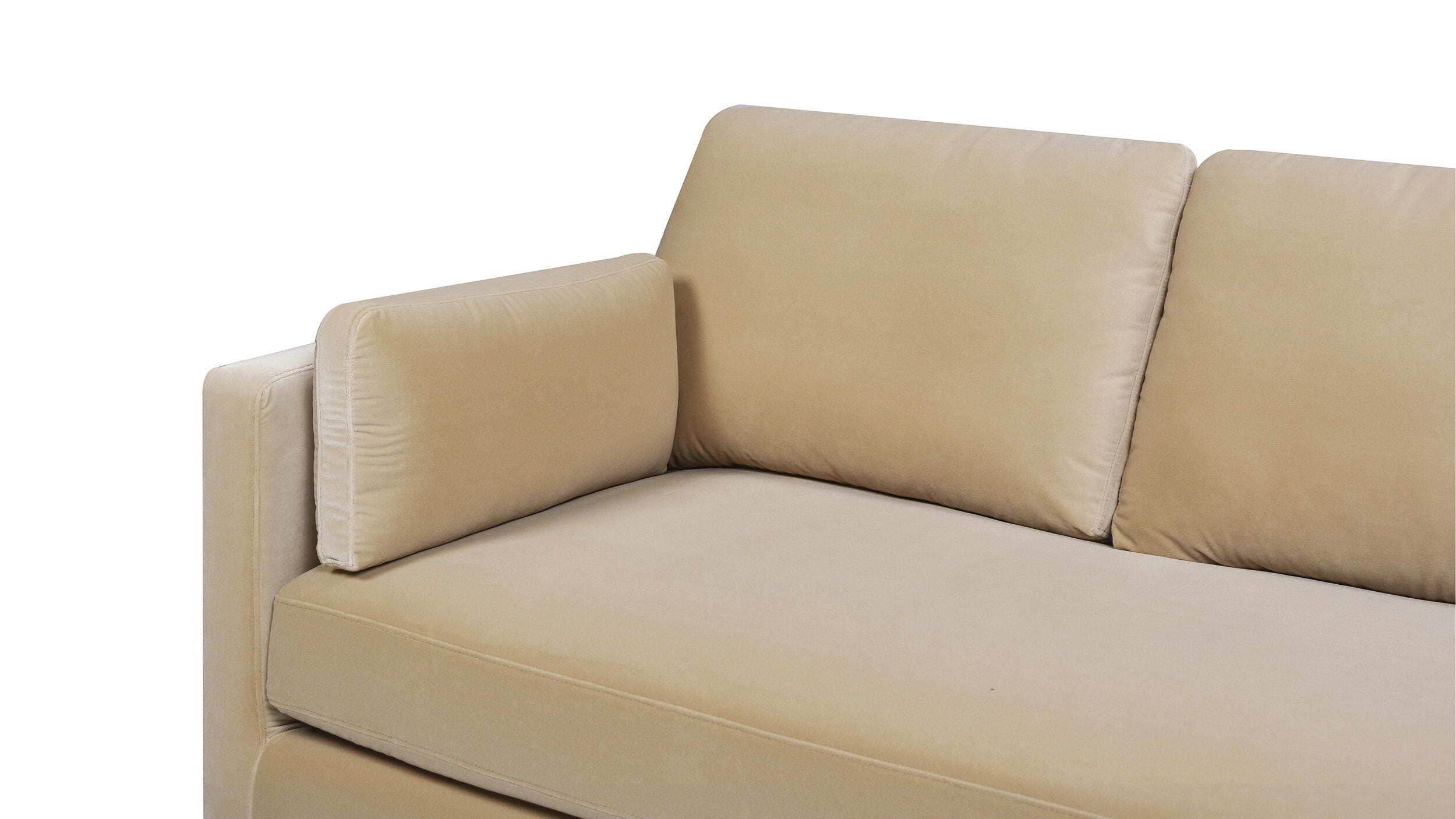 Jennifer Taylor Home Knox Knox Sofa, Fawn Brown, large