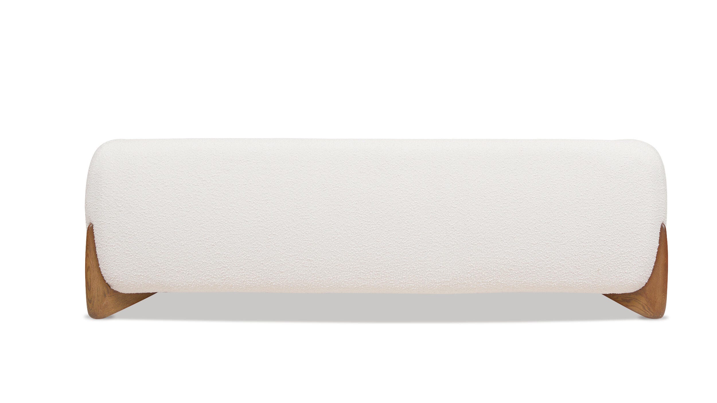 Jennifer Taylor Home Alpine Alpine Sofa, Ivory White, large