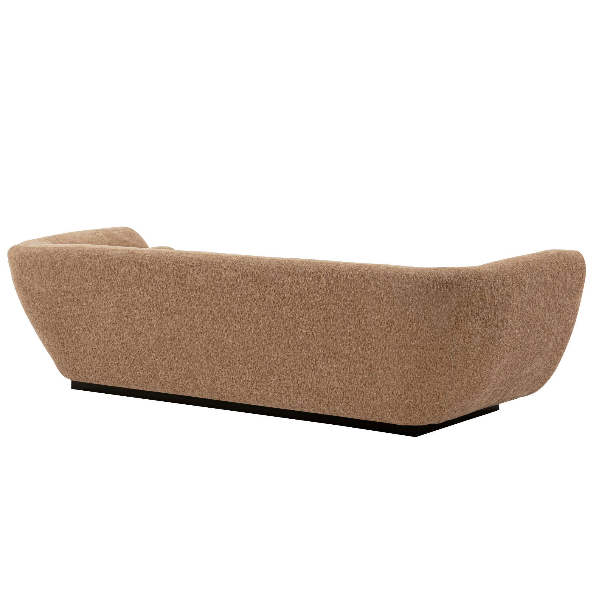 Manhattan Comfort Ulka Sofa, Light Brown, large