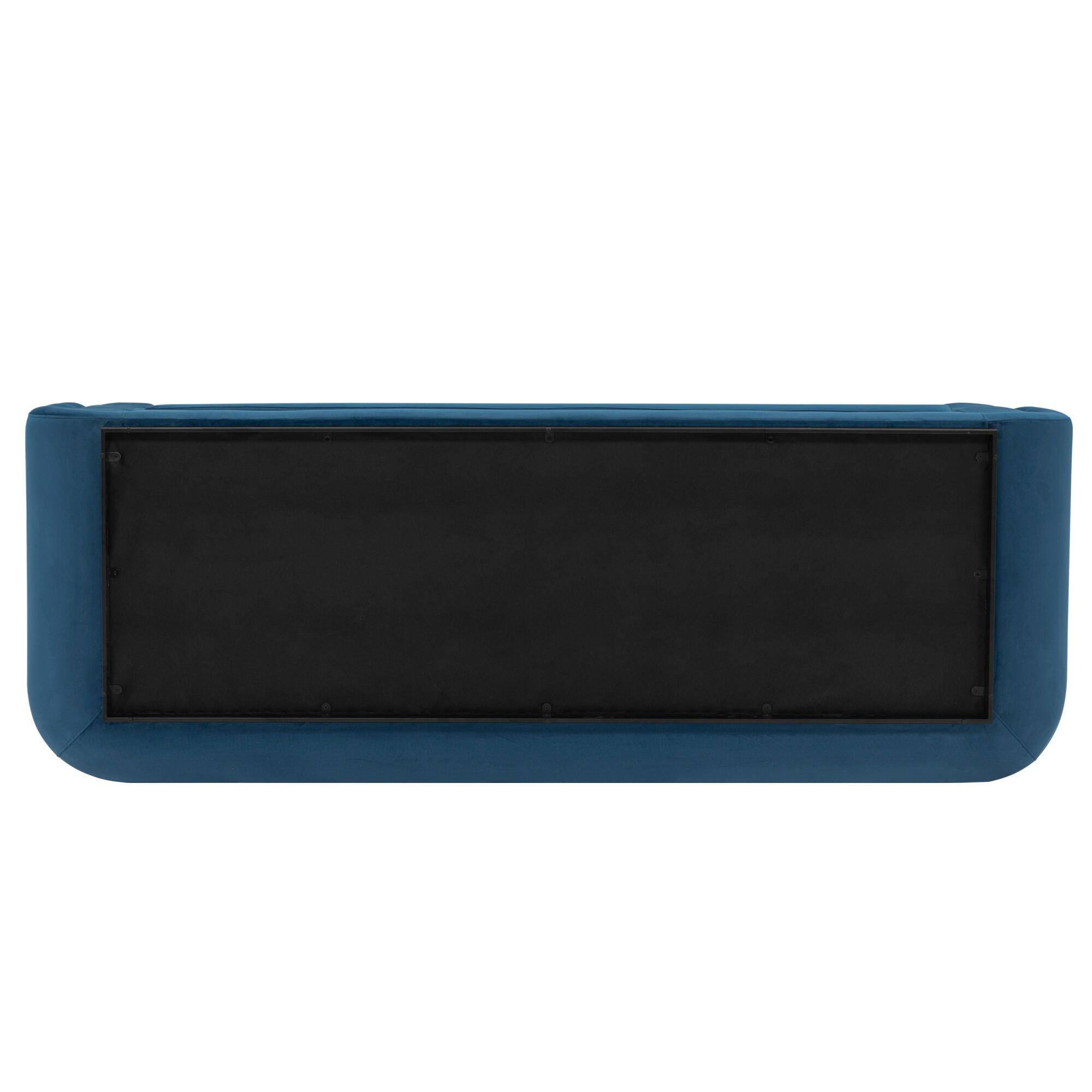 Manhattan Comfort Edmonda Sofa, Sapphire Blue, large