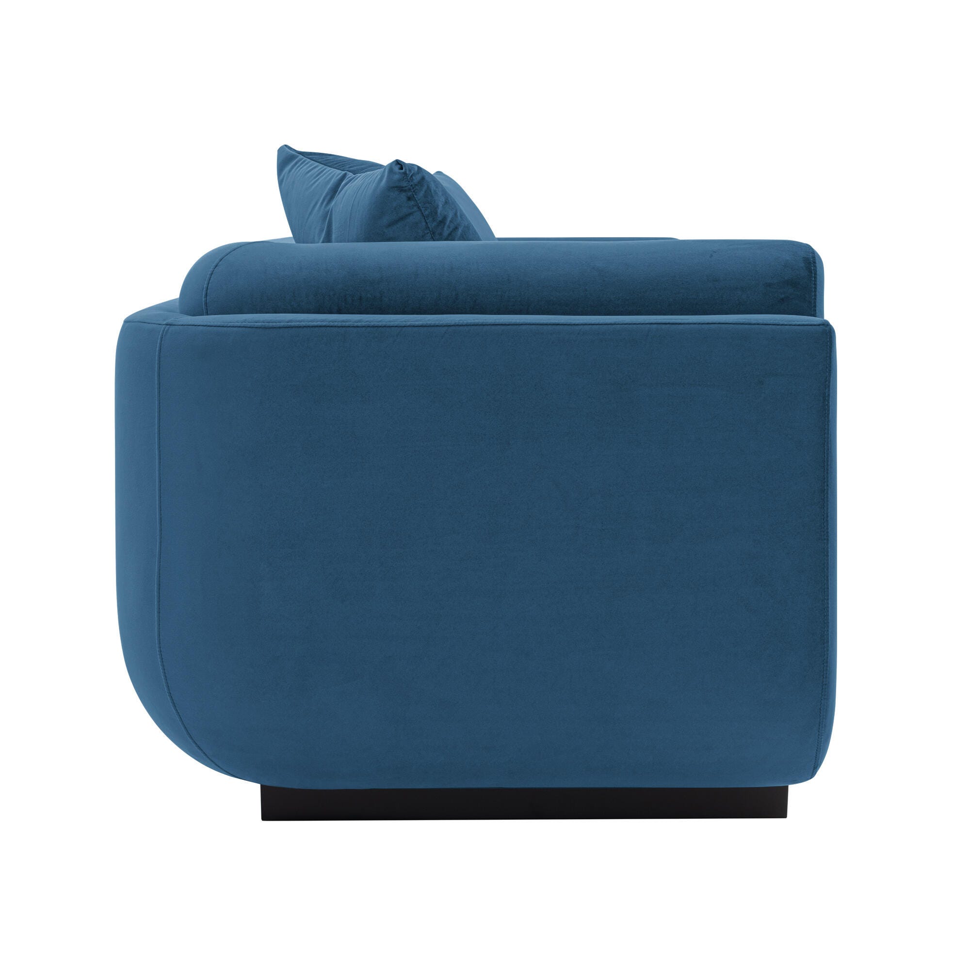 Manhattan Comfort Edmonda Sofa, Sapphire Blue, large