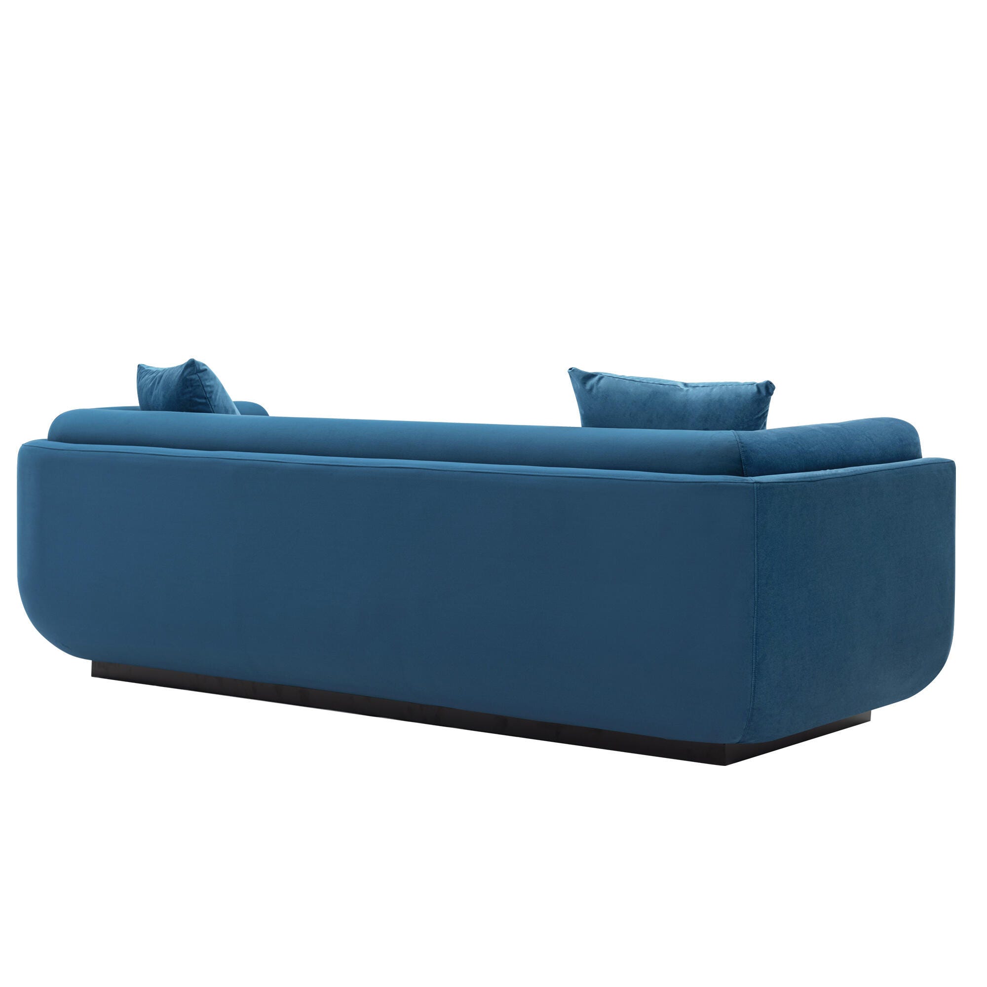 Manhattan Comfort Edmonda Sofa, Sapphire Blue, large