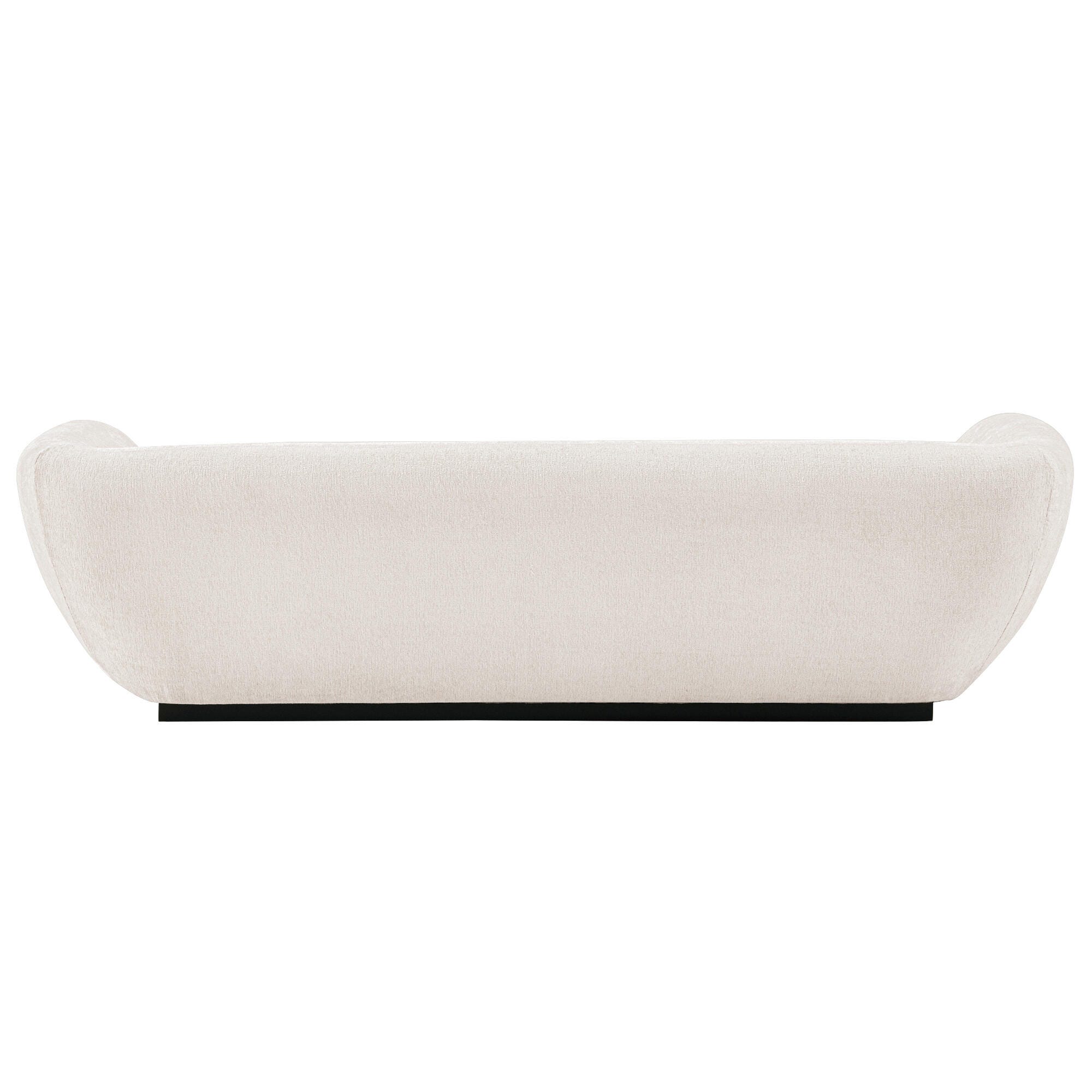 Manhattan Comfort Ulka Sofa, Cream, large