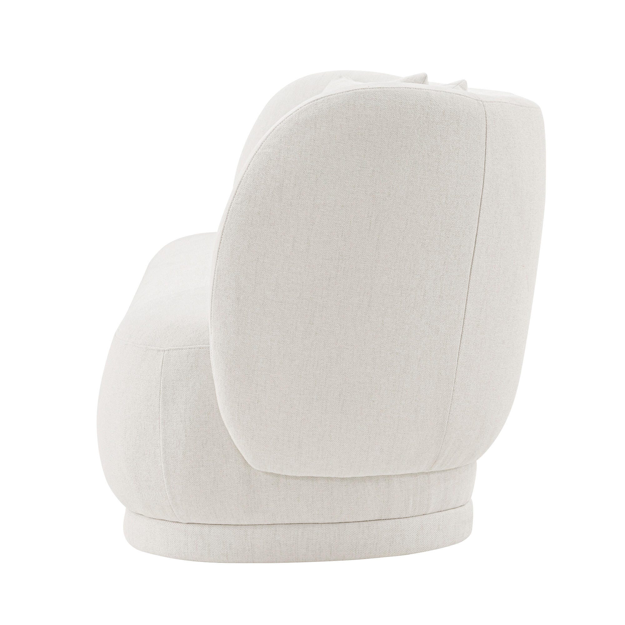 Manhattan Comfort Siri Sofa, Cream, large