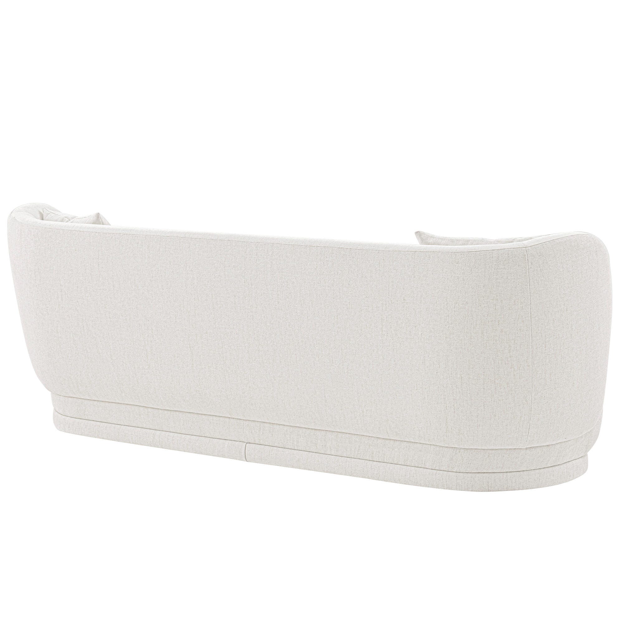 Manhattan Comfort Siri Sofa, Cream, large