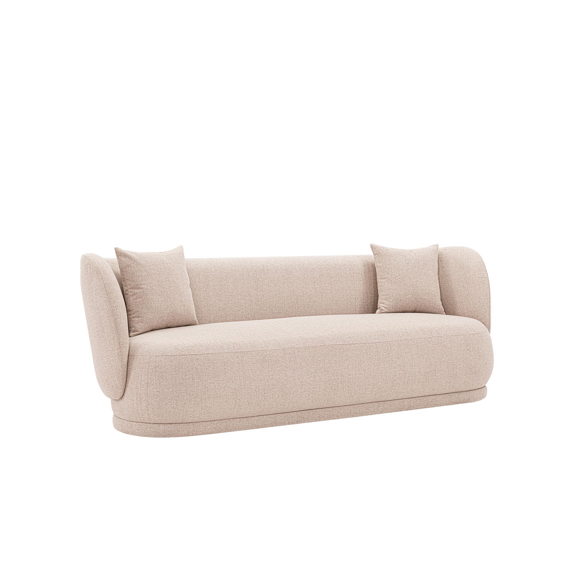 Manhattan Comfort Siri Sofa, Wheat, large