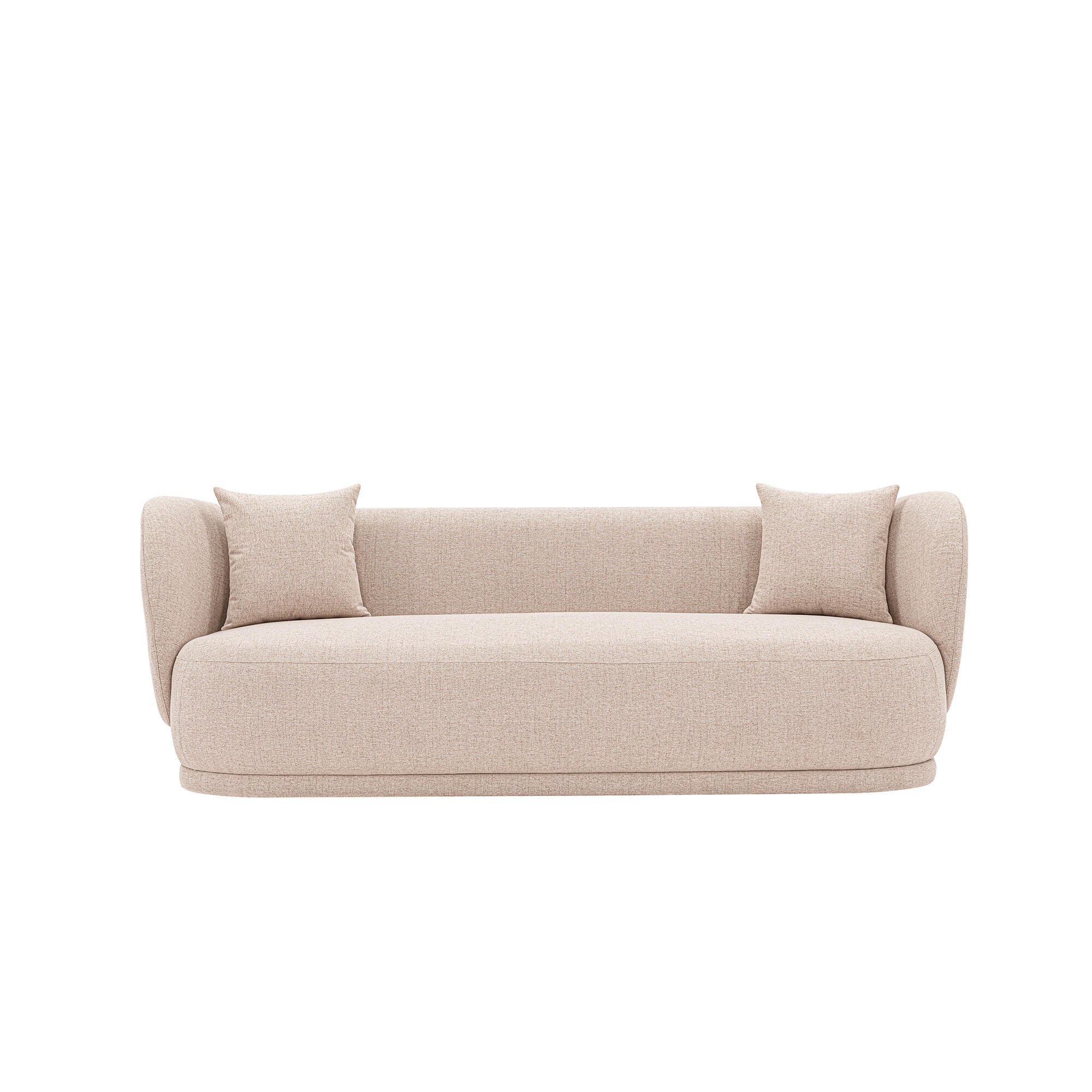 Manhattan Comfort Siri Sofa, Wheat, large