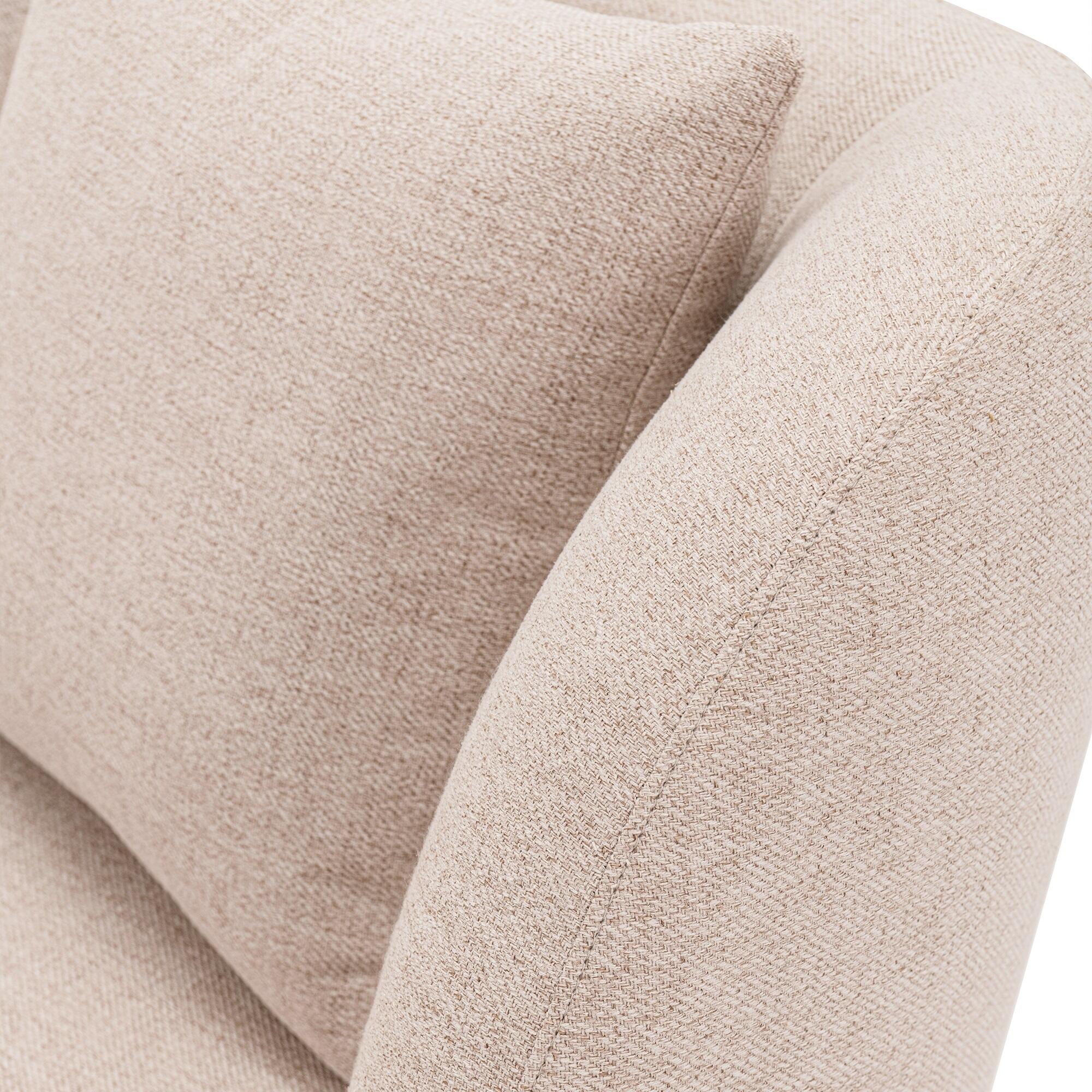 Manhattan Comfort Siri Sofa, Wheat, large