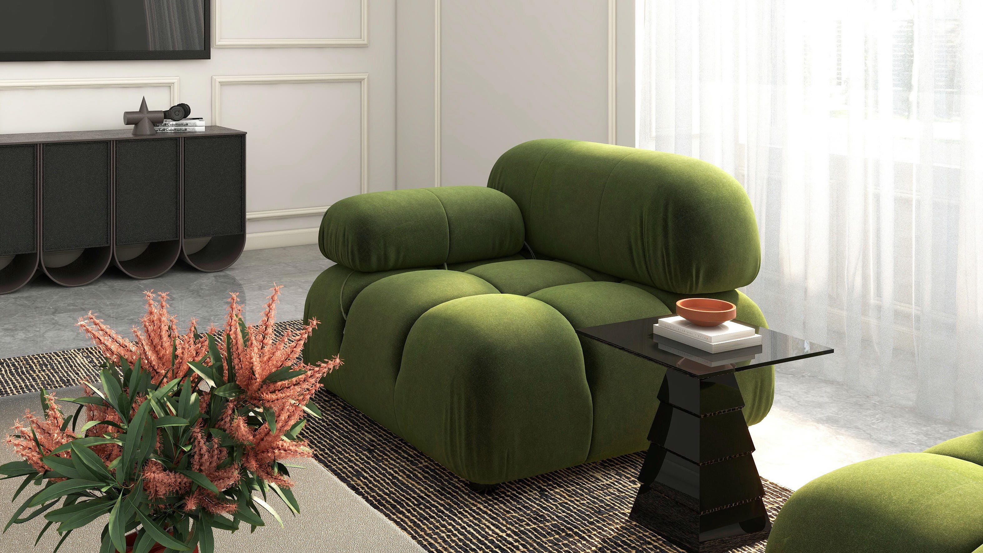 Jennifer Taylor Home Marcel Arm Chair, , large