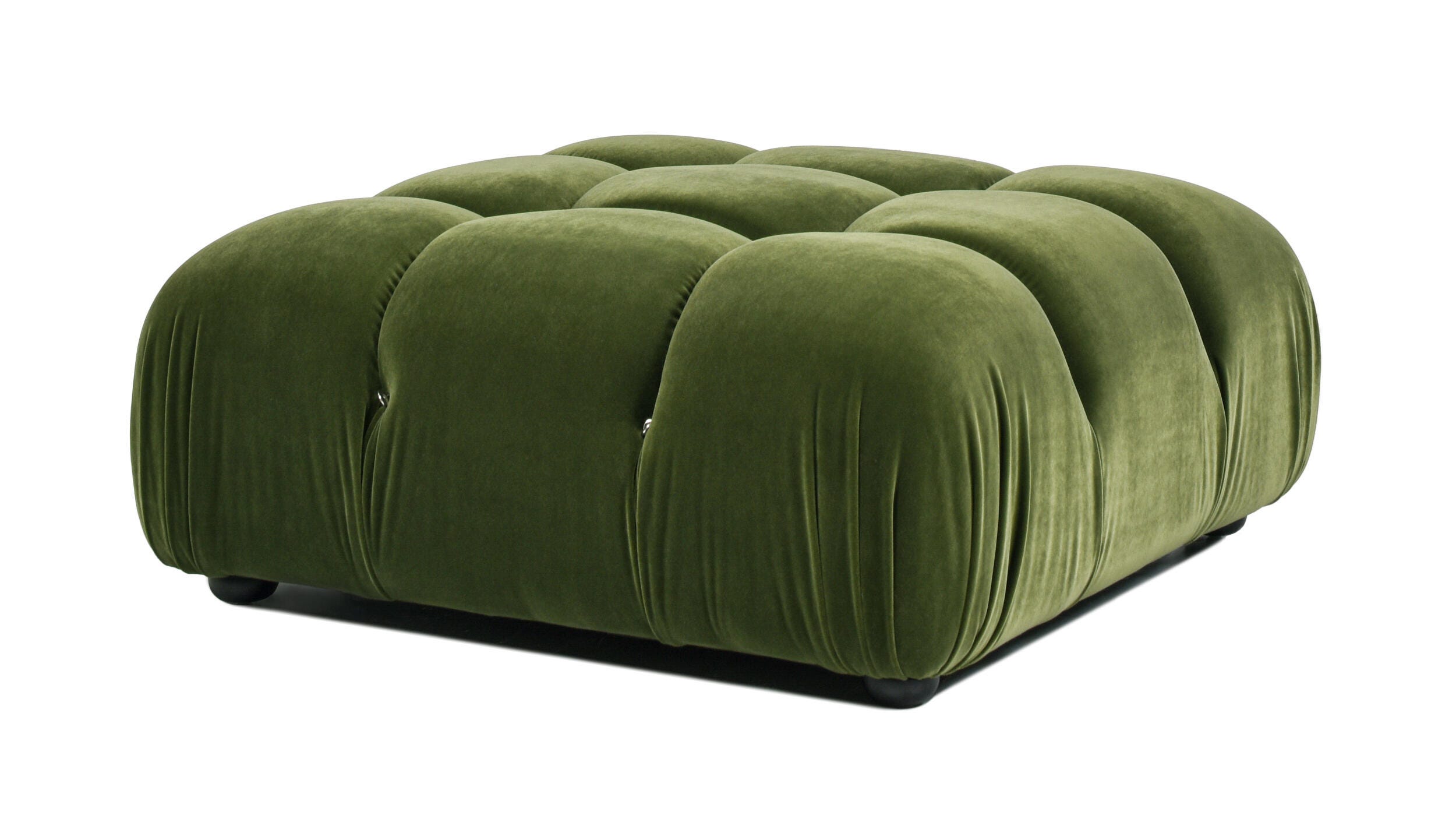 Jennifer Taylor Home Marcel Ottoman, Olive Green, large