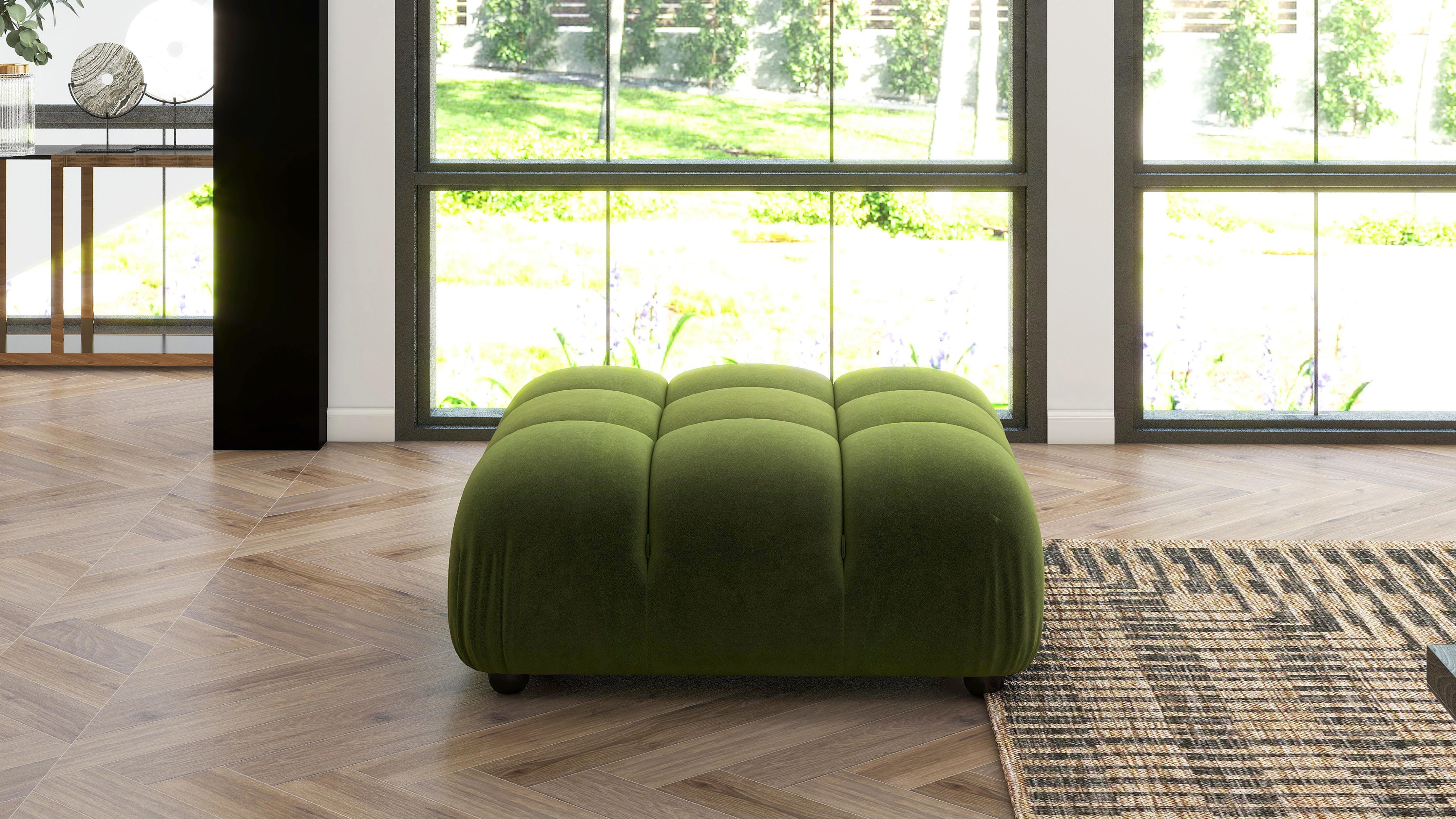 Jennifer Taylor Home Marcel Ottoman, Olive Green, large
