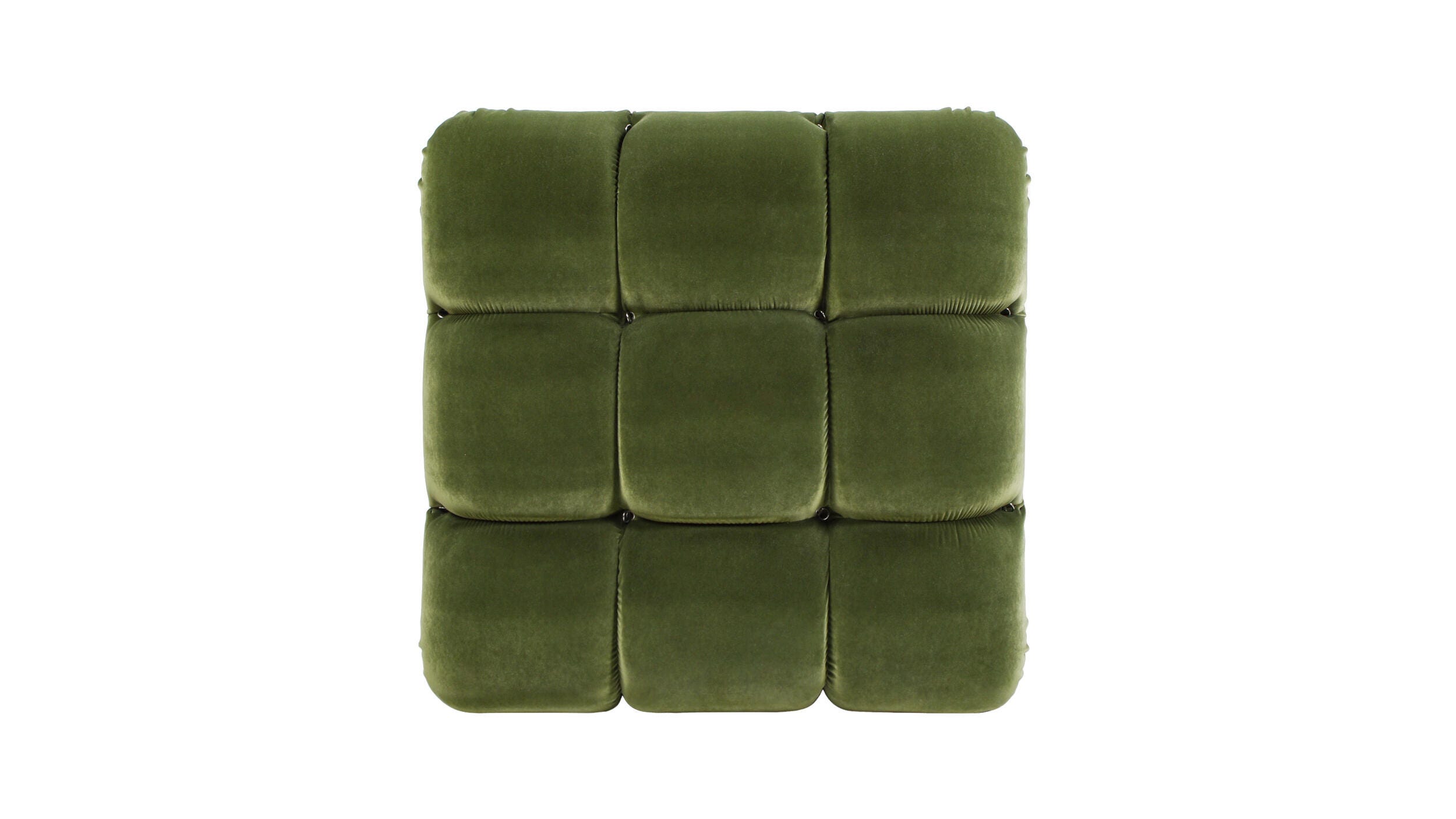 Jennifer Taylor Home Marcel Ottoman, Olive Green, large